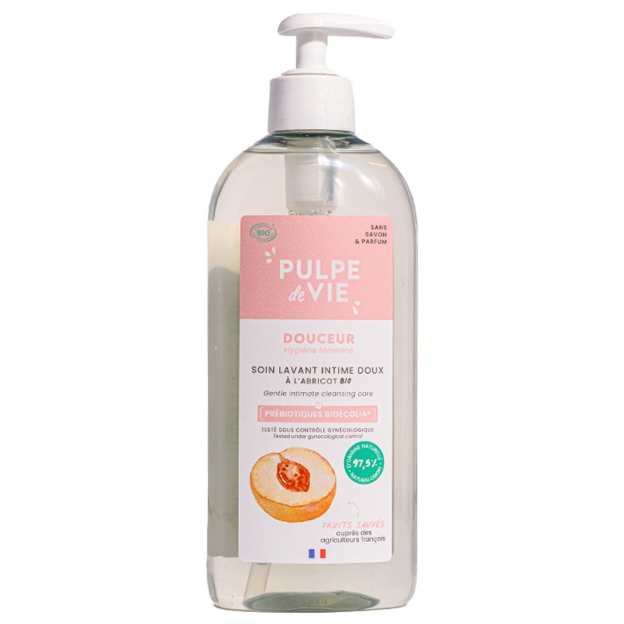 Pulpe de Vie Milde Intimwaschpflege Aprikose Bio 4,2x7,3x21 cm