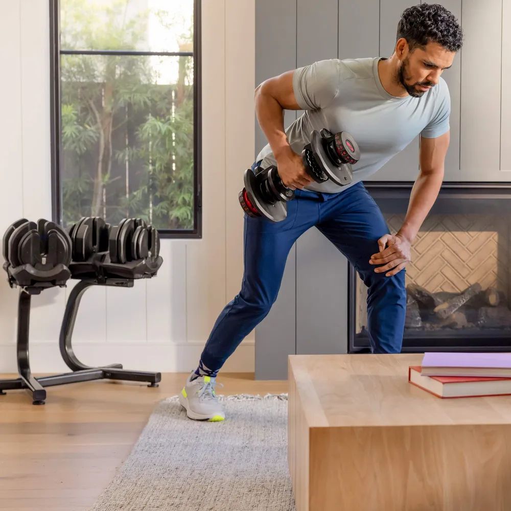 BowFlex 1090i Hanteln (Paar & Stand)