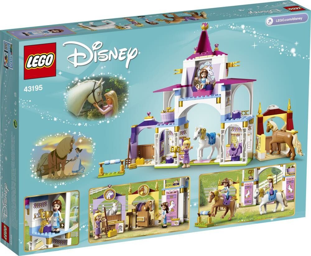Lego Disney Princess Le Scuderie Reali Di Belle E Rapunzel
