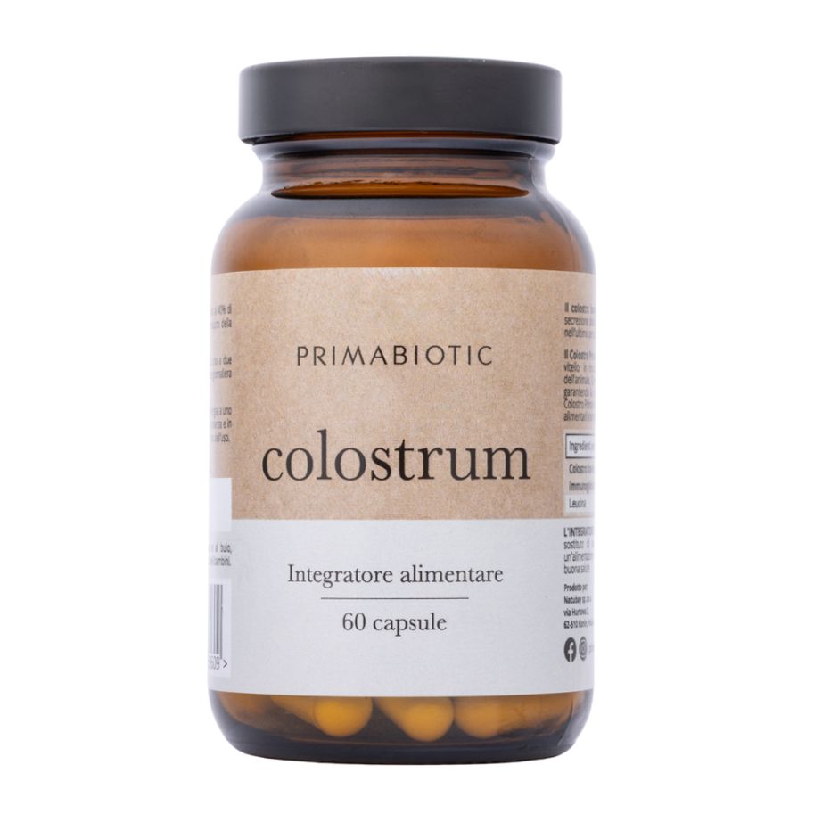 Primabiotic Colostrum - Colostro bovino di alta qualità - 60 capsule - 400 mg