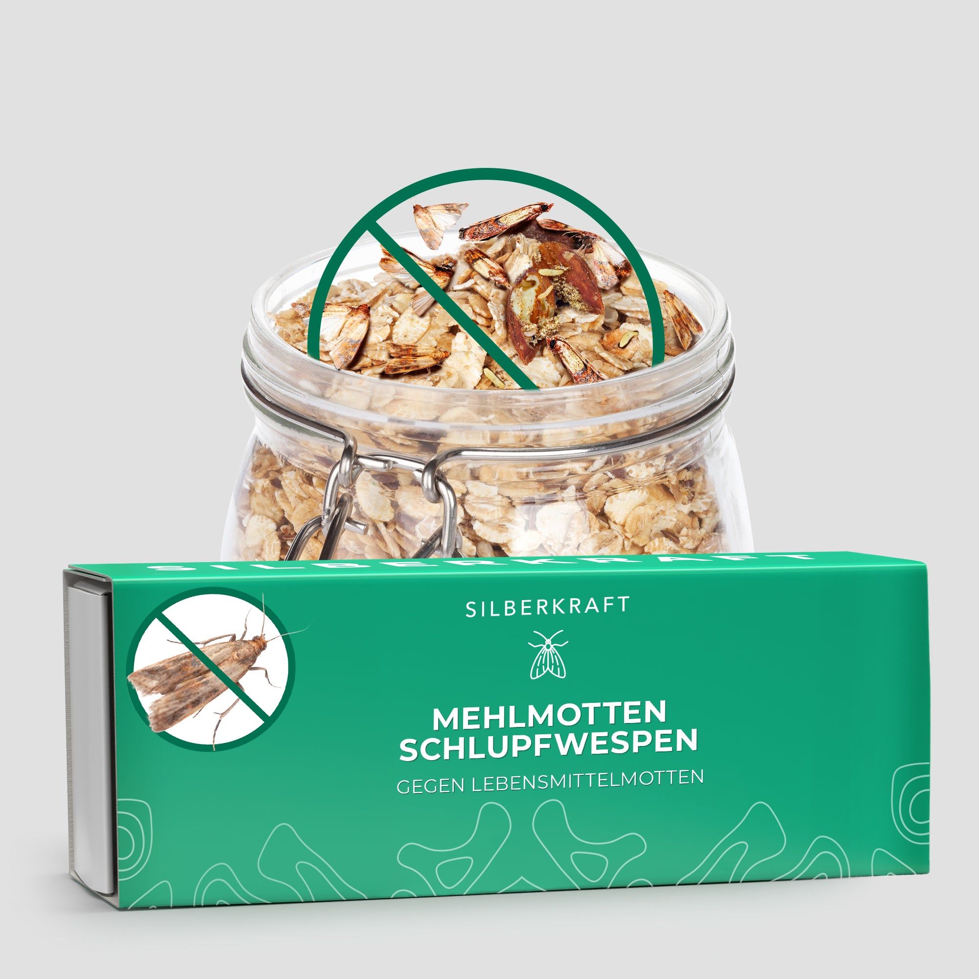 Silberkraft Mehlmottenschlupfwespen 1 St