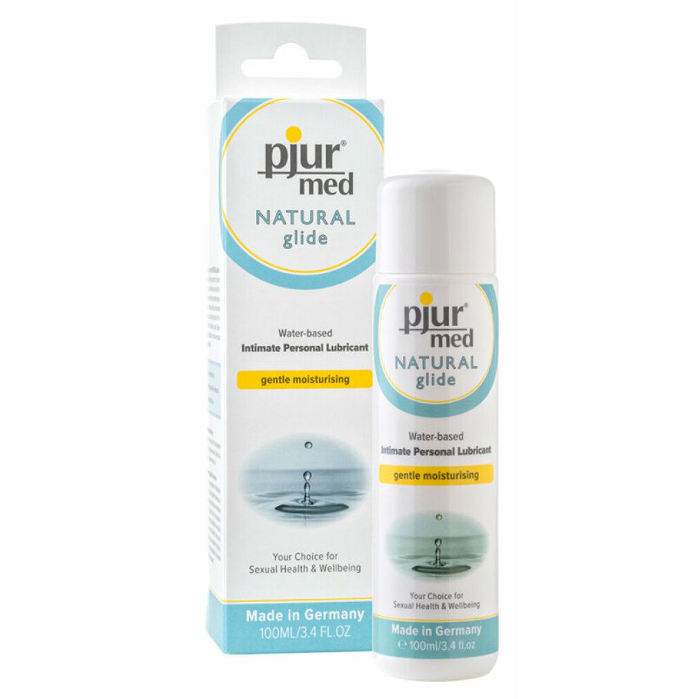 pjur® MED *Natural Glide* Gentle Moisturising, natürliches Gleitgel für trockene & beanspruchte Haut