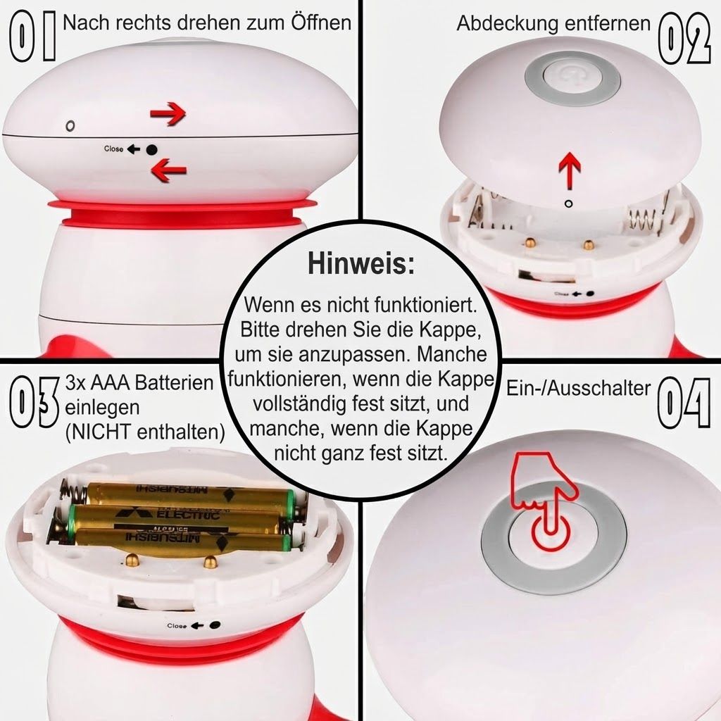 Verpackung eines Nahrungsergänzungsmittels mit detaillierten Anwendungshinweisen.