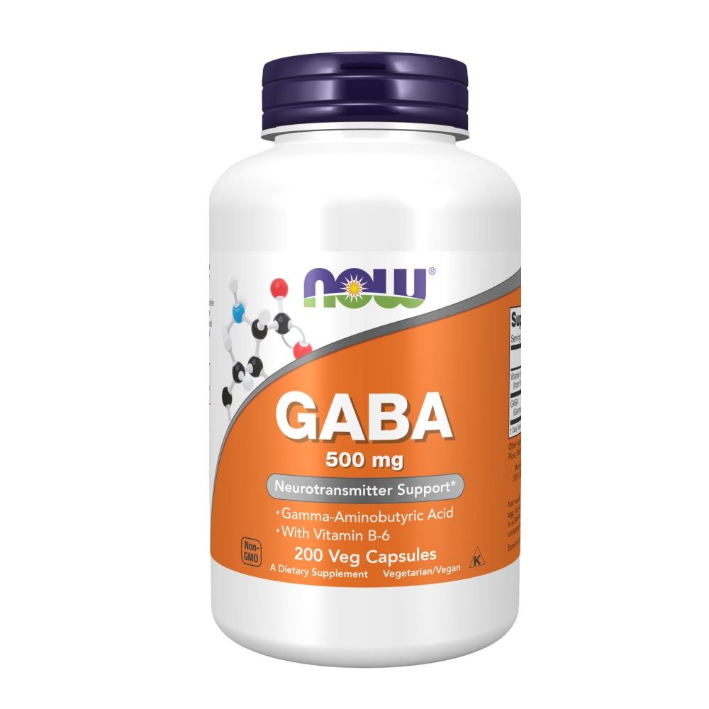 Now Foods GABA mit Vitamin B6 500 mg