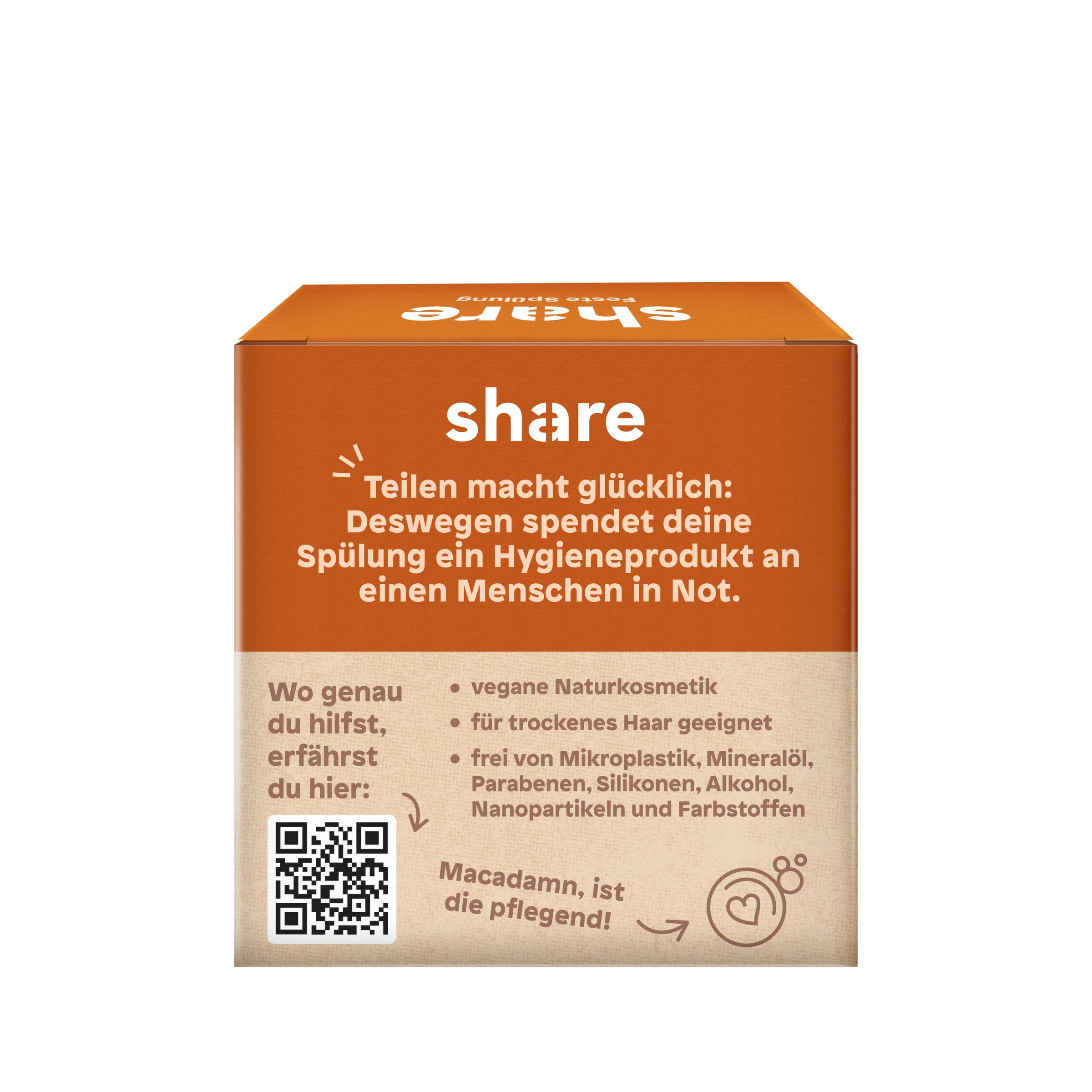 share Feste Spülung Macadamia & Orangenblüte