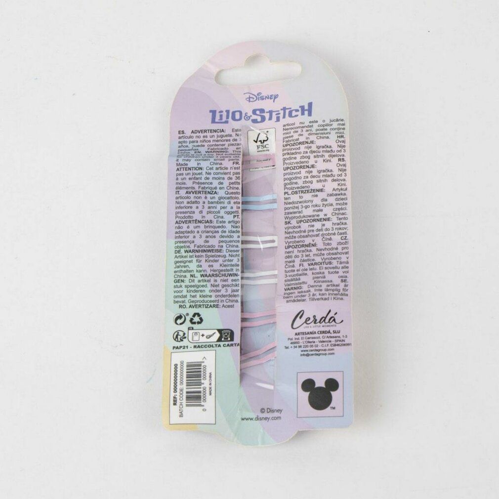 Haarspangen Stitch Blau