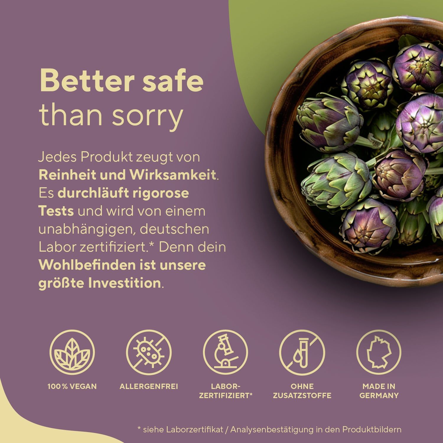 TRUE NATURE® Artischocken Extrakt Kapseln