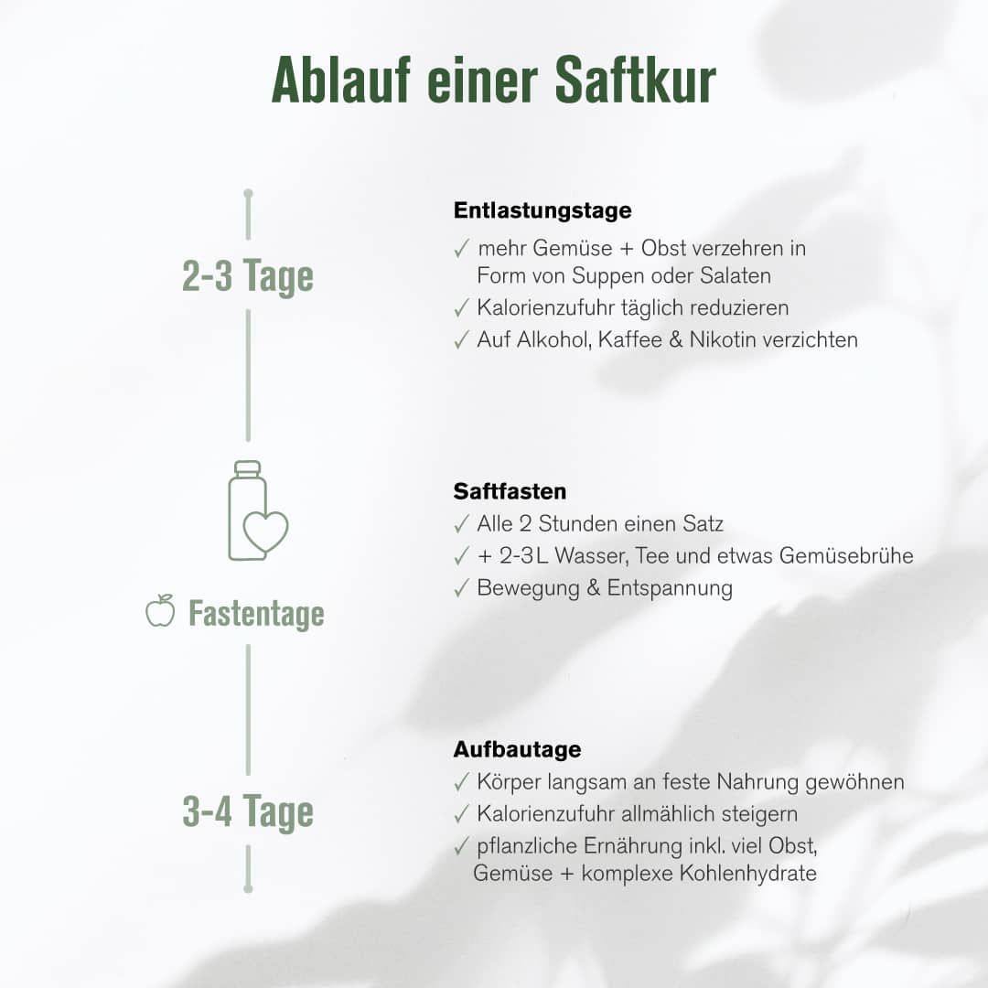 3-Tage Kombi Saftkur