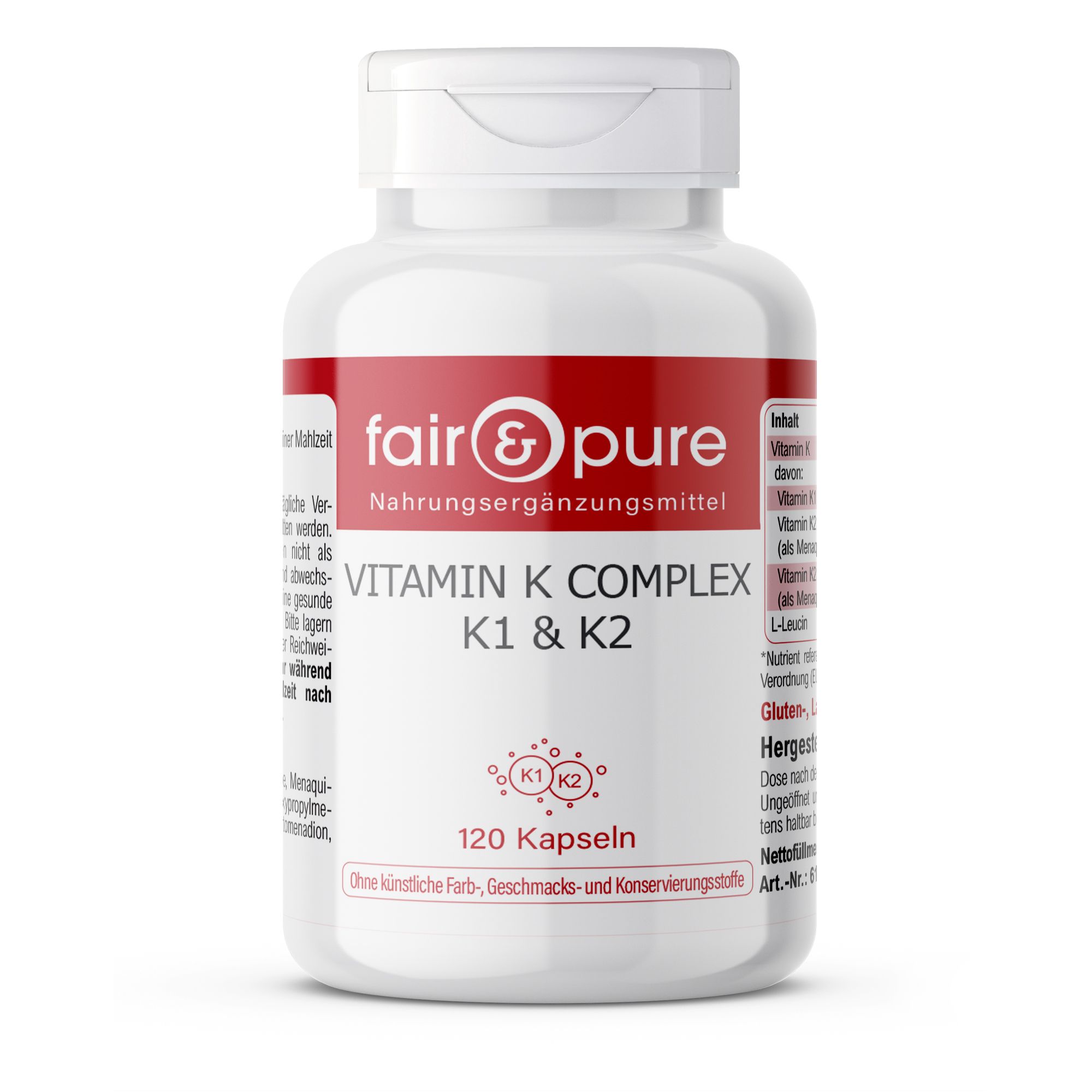 fair - pure | Vitamin K Complex schluckfreundlich 120 St