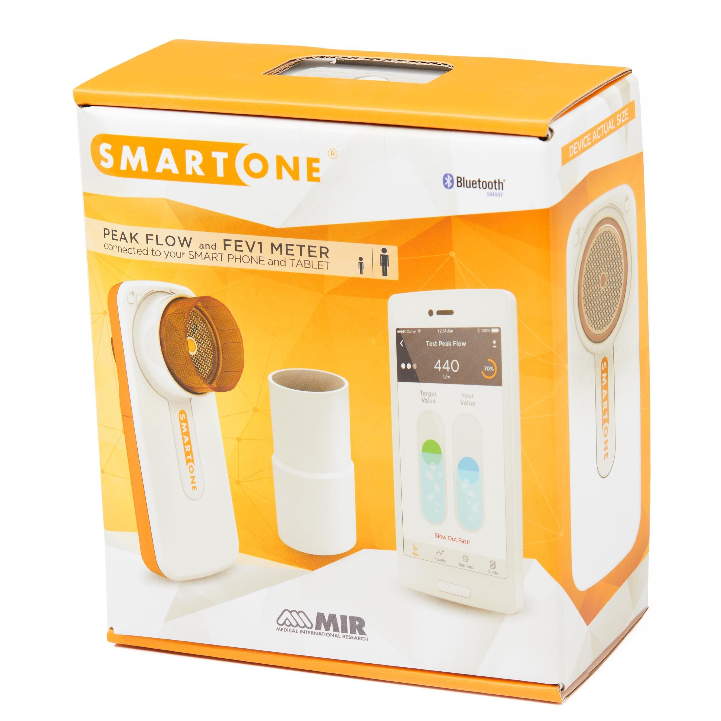 MIR Smart One - Taschenspirometer - Lungenvolumentester mit Bluetooth