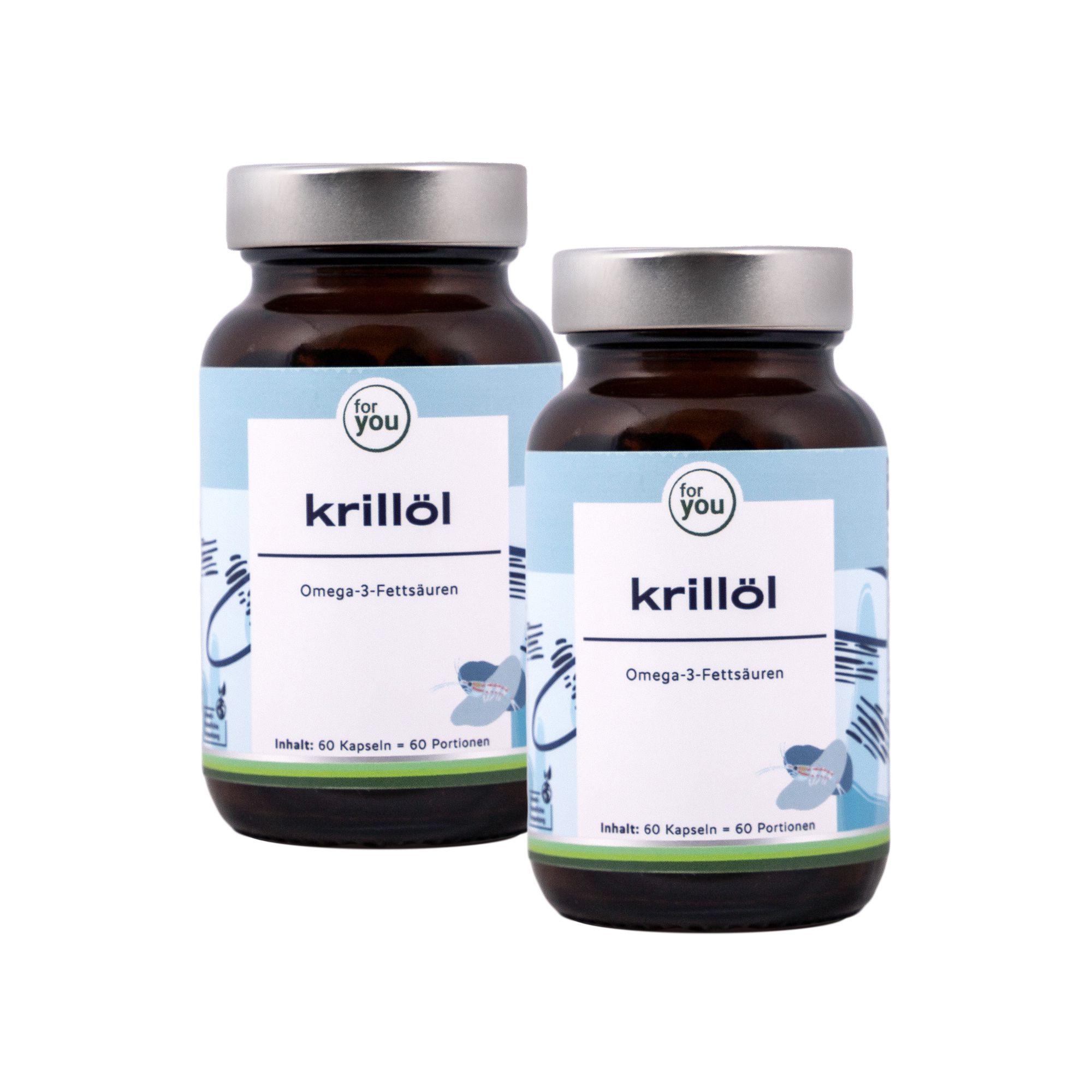 for you Krillöl Kapseln Doppelpack 100 g