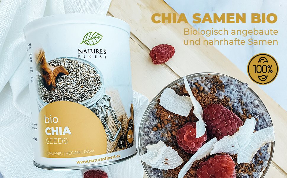 Nature's Finest Chia Samen bio 400 g