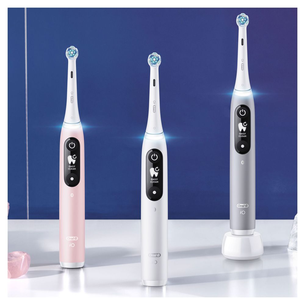 Oral-B - Elektrische Zahnbürste "iO Series 6 Grey Opal" in Grau