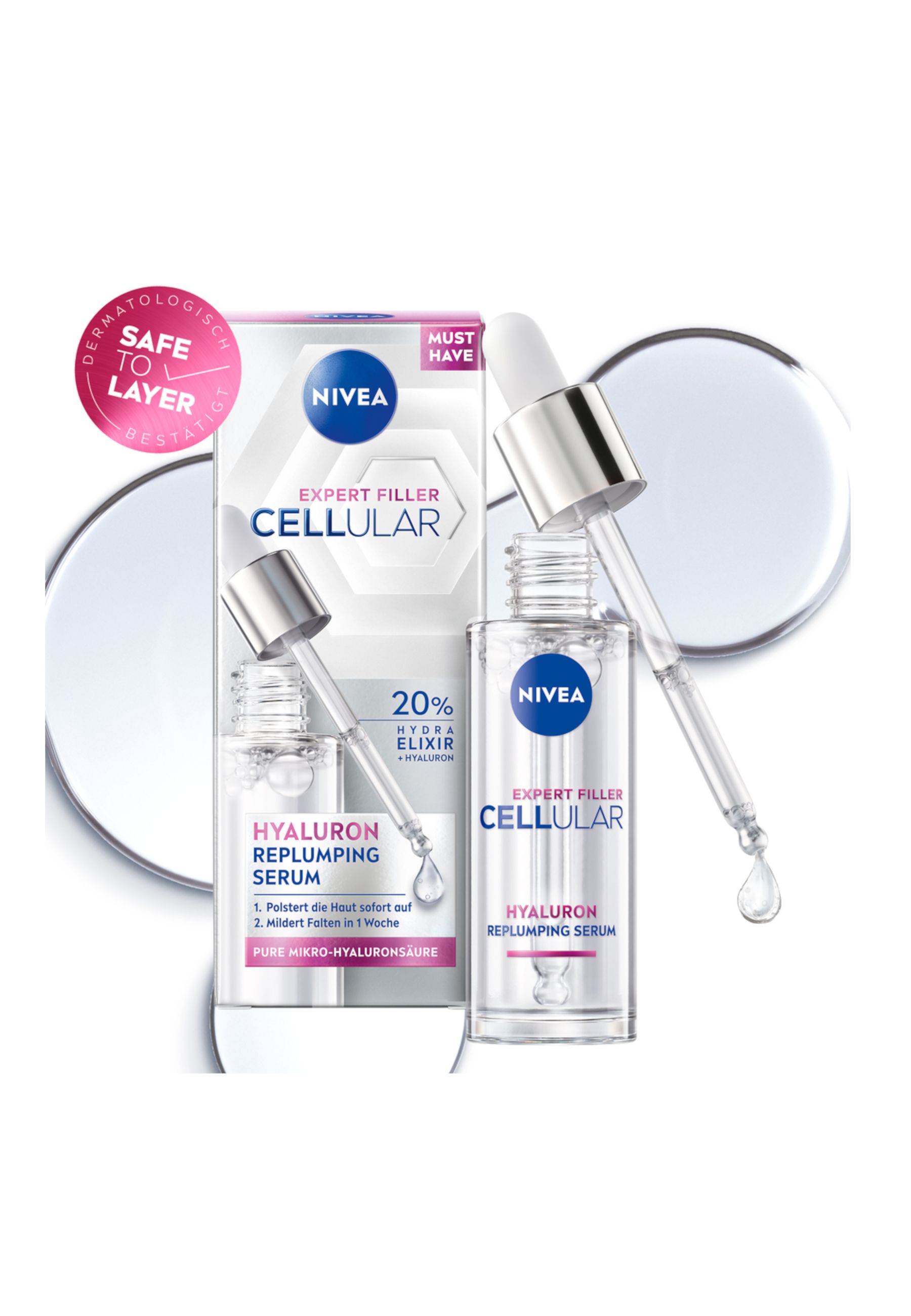 NIVEA CELLULAR Expert Filler & Vitamin C Serum Routine Set