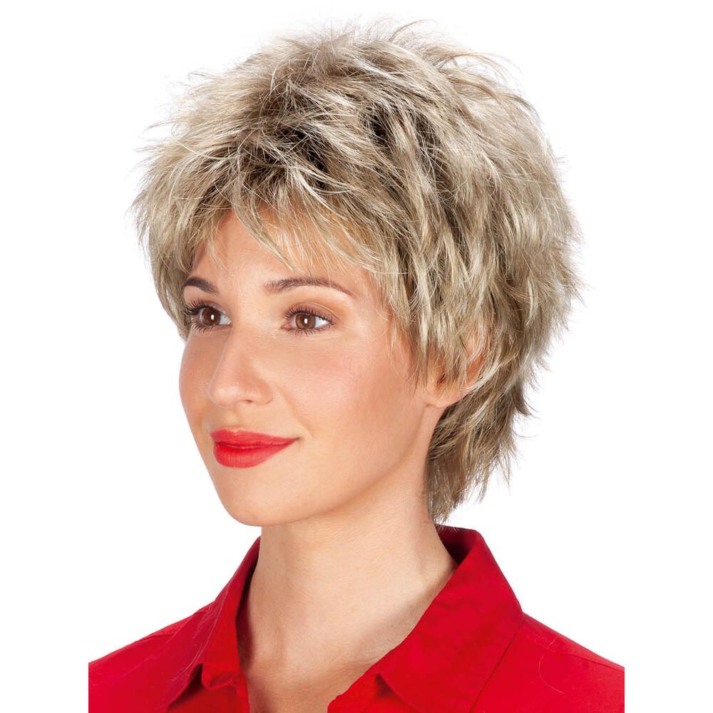 Perücke Lotta von trendhair in Mittel-/Hellblond, dunkler Ansatz