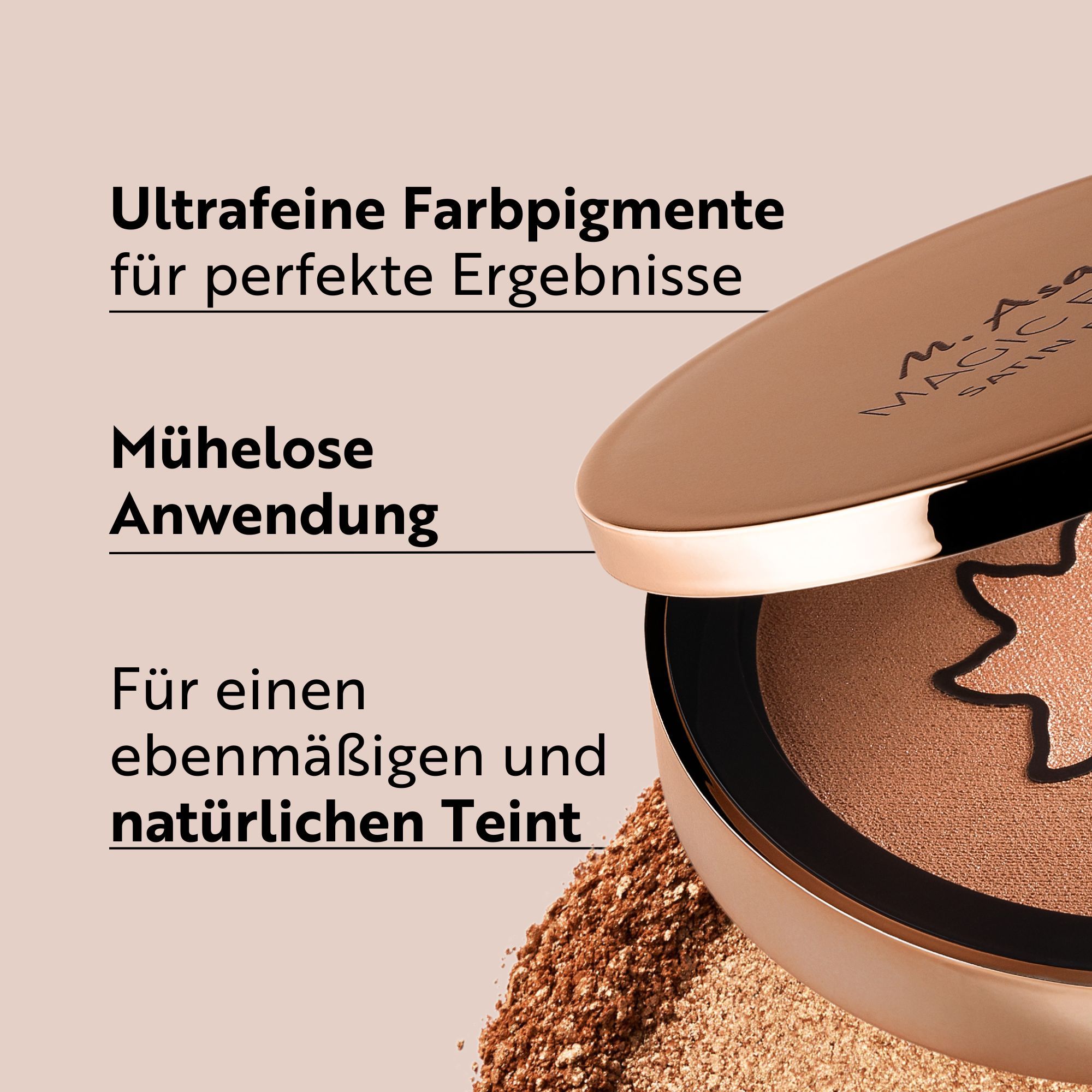 M. Asam MAGIC FINISH Satin Bronzer Deep