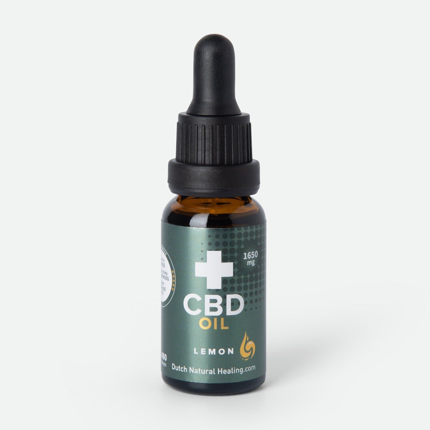Dutch Natural Healing® CBD Öl 8% - Full Spectrum Zitrone 1 St Tropfen