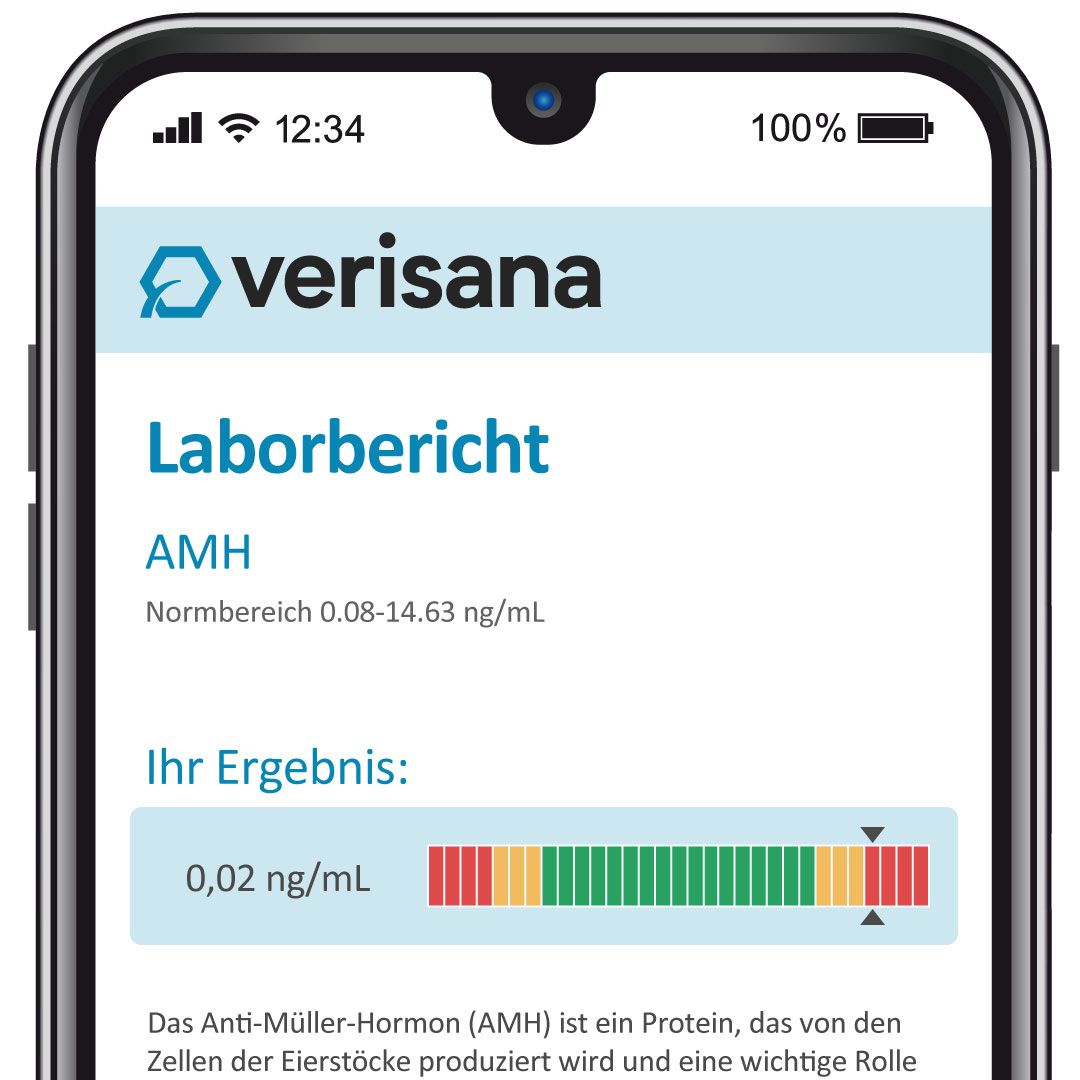 Verisana AMH Test für Frauen 1 St