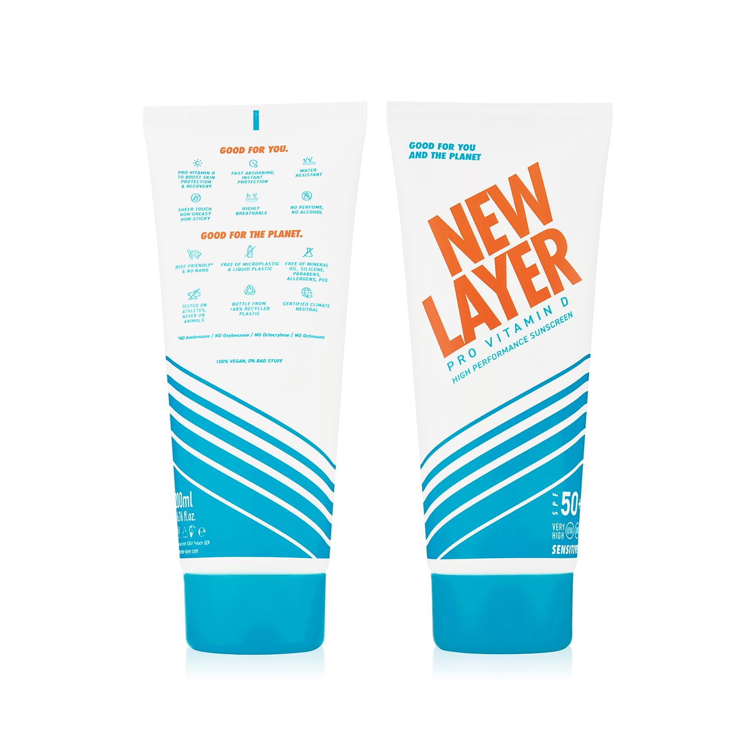 NEW LAYER Pro Vitamin D Sonnencreme LSF50+ SENSITIVE