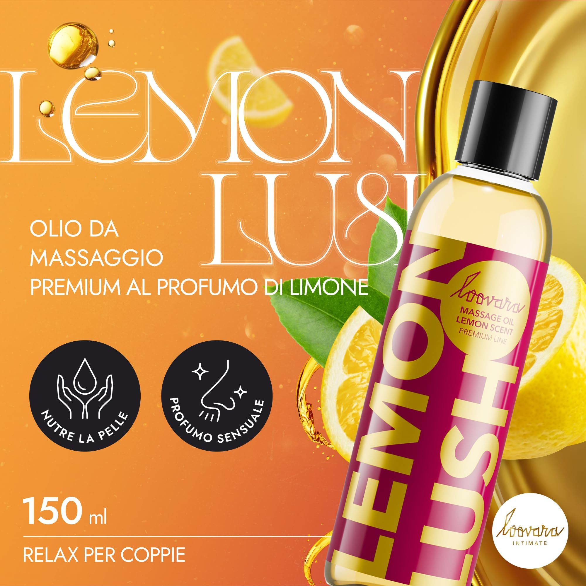 Loovara Lemon Lush Massageöl