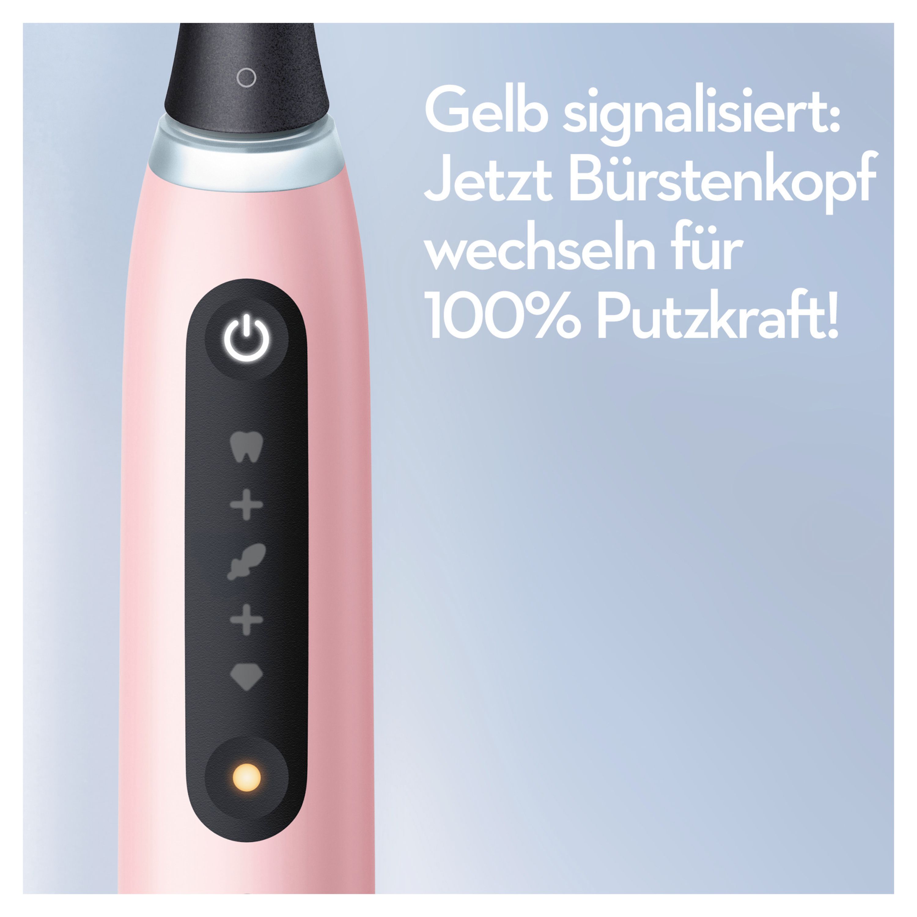 Oral-B - Elektrische Zahnbürste "iO Series 5 + Reiseetui" in Blush Pink