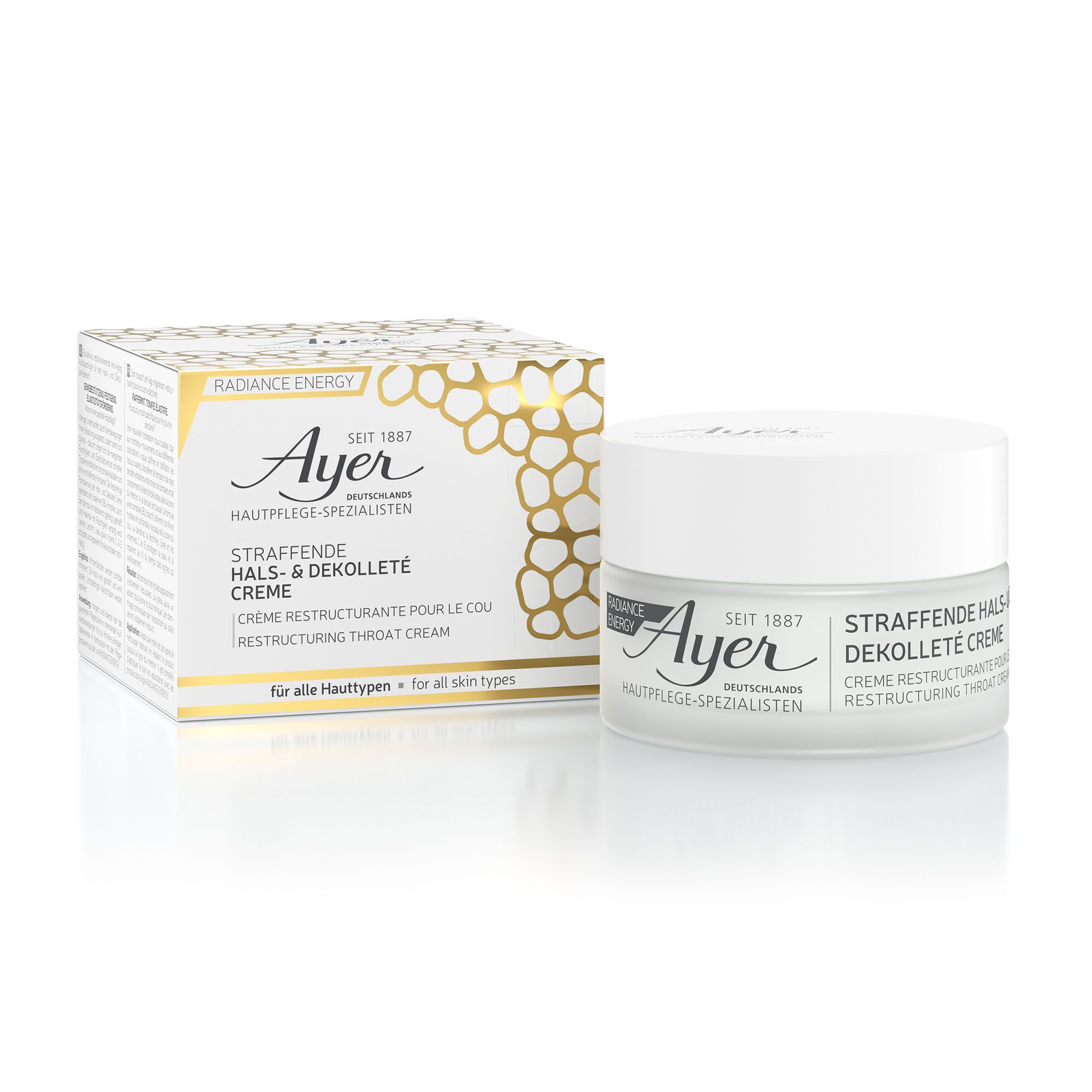 Ayer Harriet Hubbard Radiance Energy Straffende Hals + Dekollete Creme