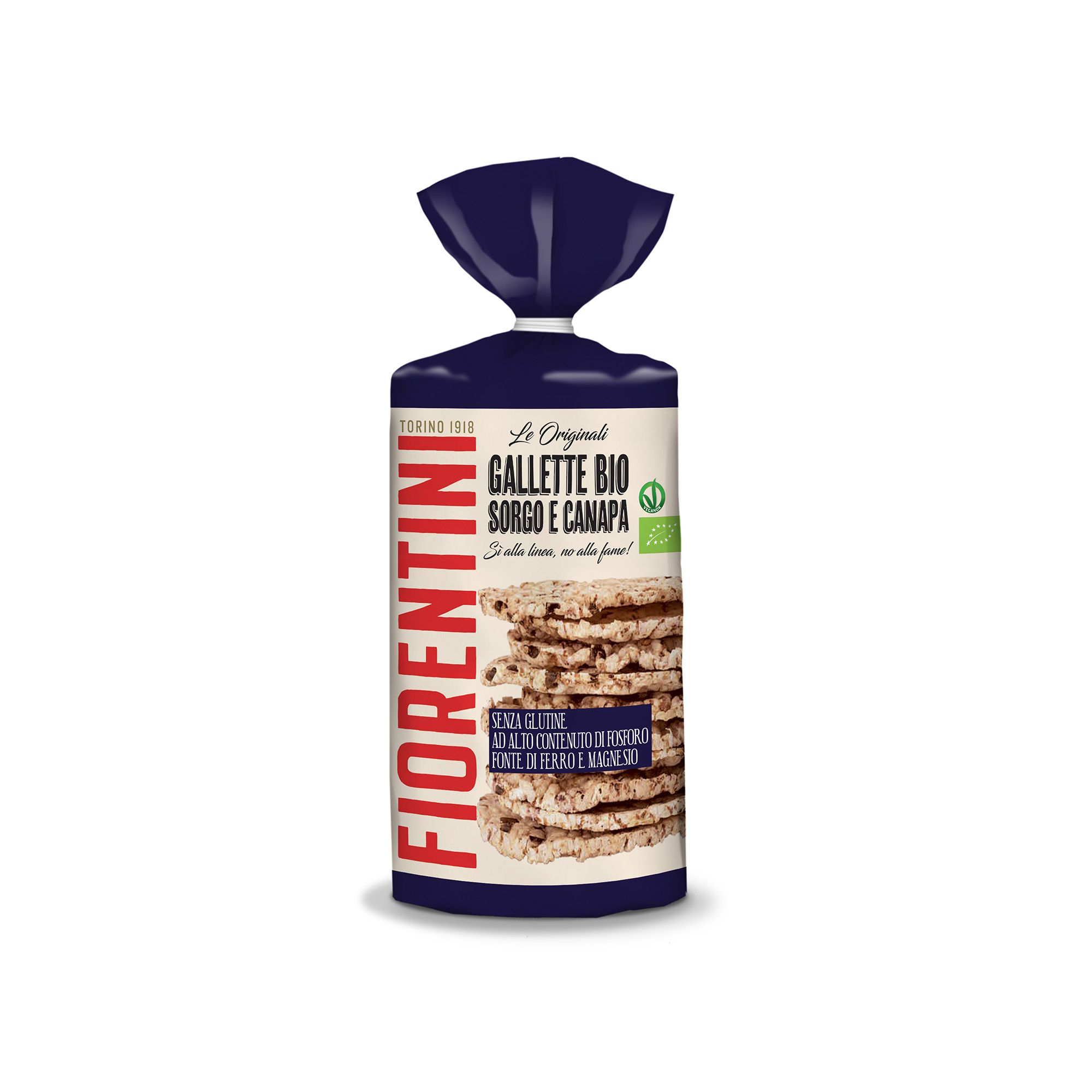 Gallette Senza Glutine Sorgo e Semi di Canapa Bio - Fiorentini