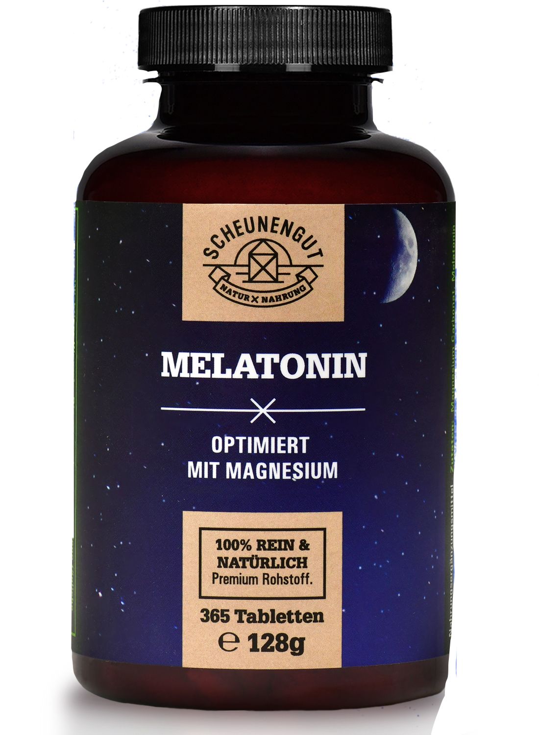 Scheunengut® Melatonin | Schlafkomplex mit 1mg Melatonin pro Tablette | 100% natürlich