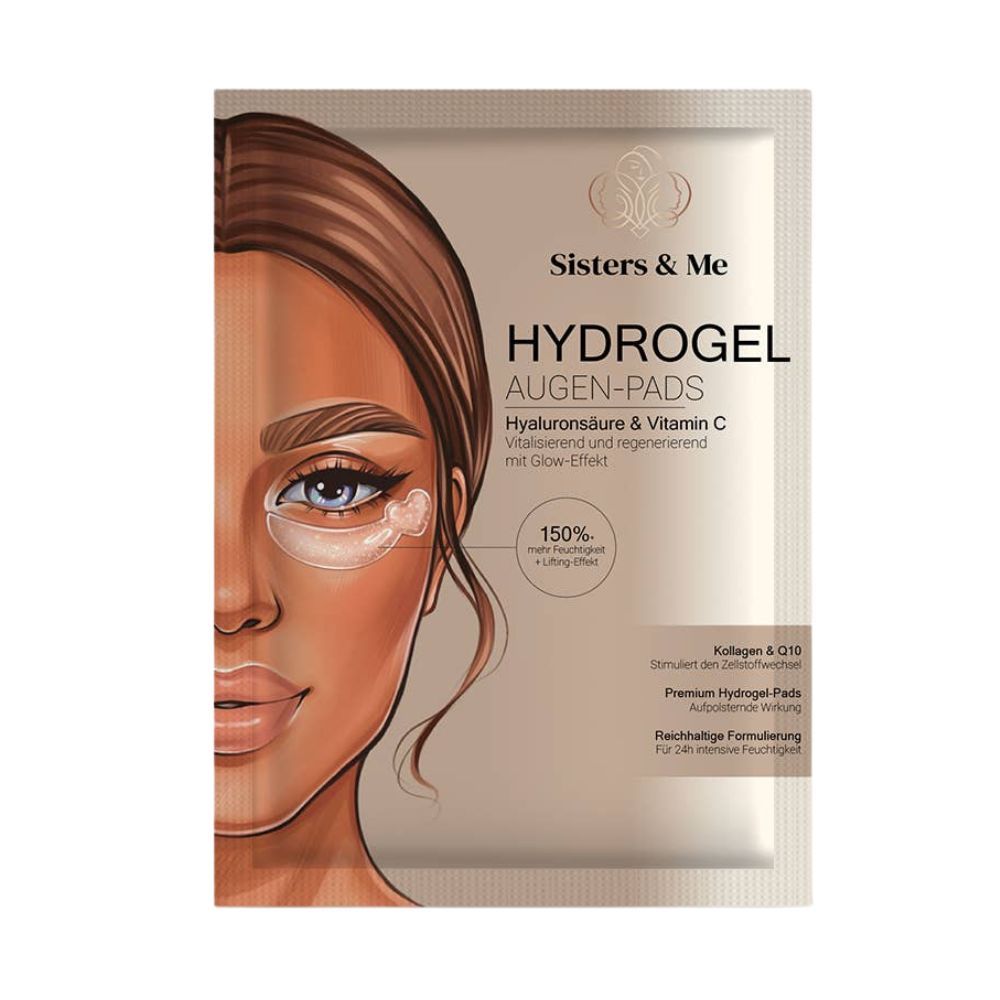 Sisters & Me Hydrogel Augen-Pads mit Hyaluronsäure und Vitamin C
