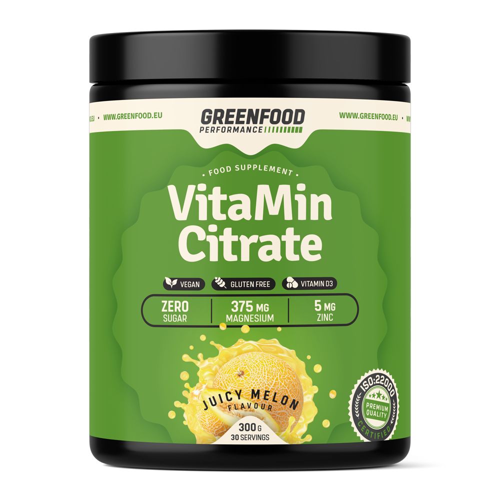 GreenFood Nutrition Performance VitaMin Citrate Juicy Melon