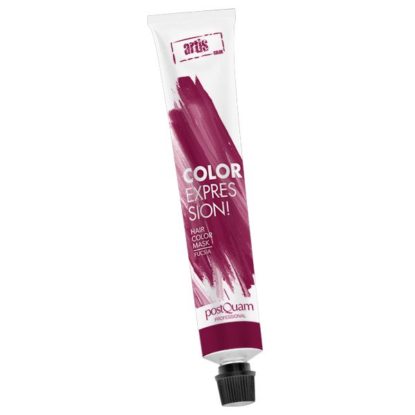 Haarmaske mit leichter textur. pink