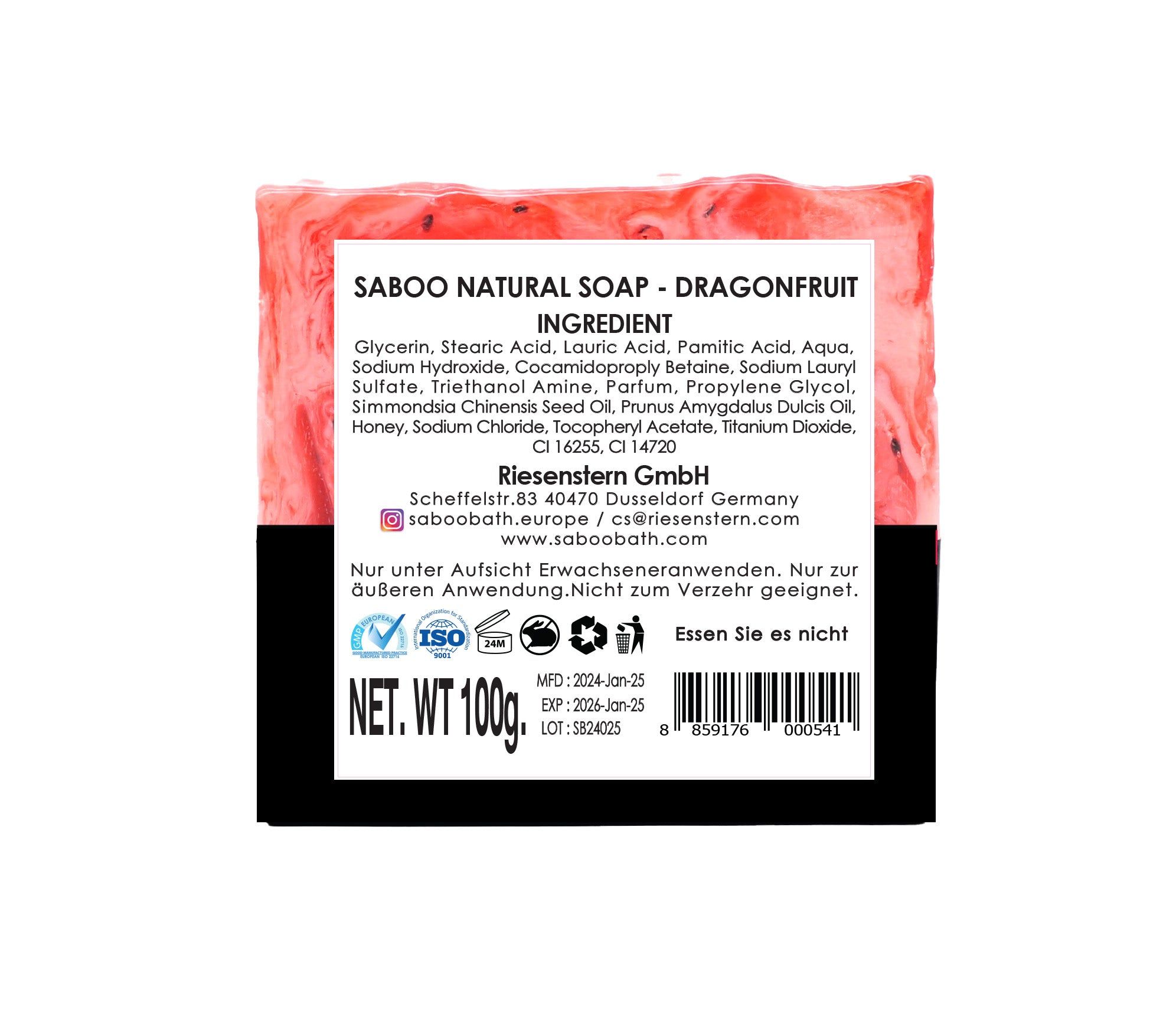 Saboo Naturseife MP – Drachenfrucht