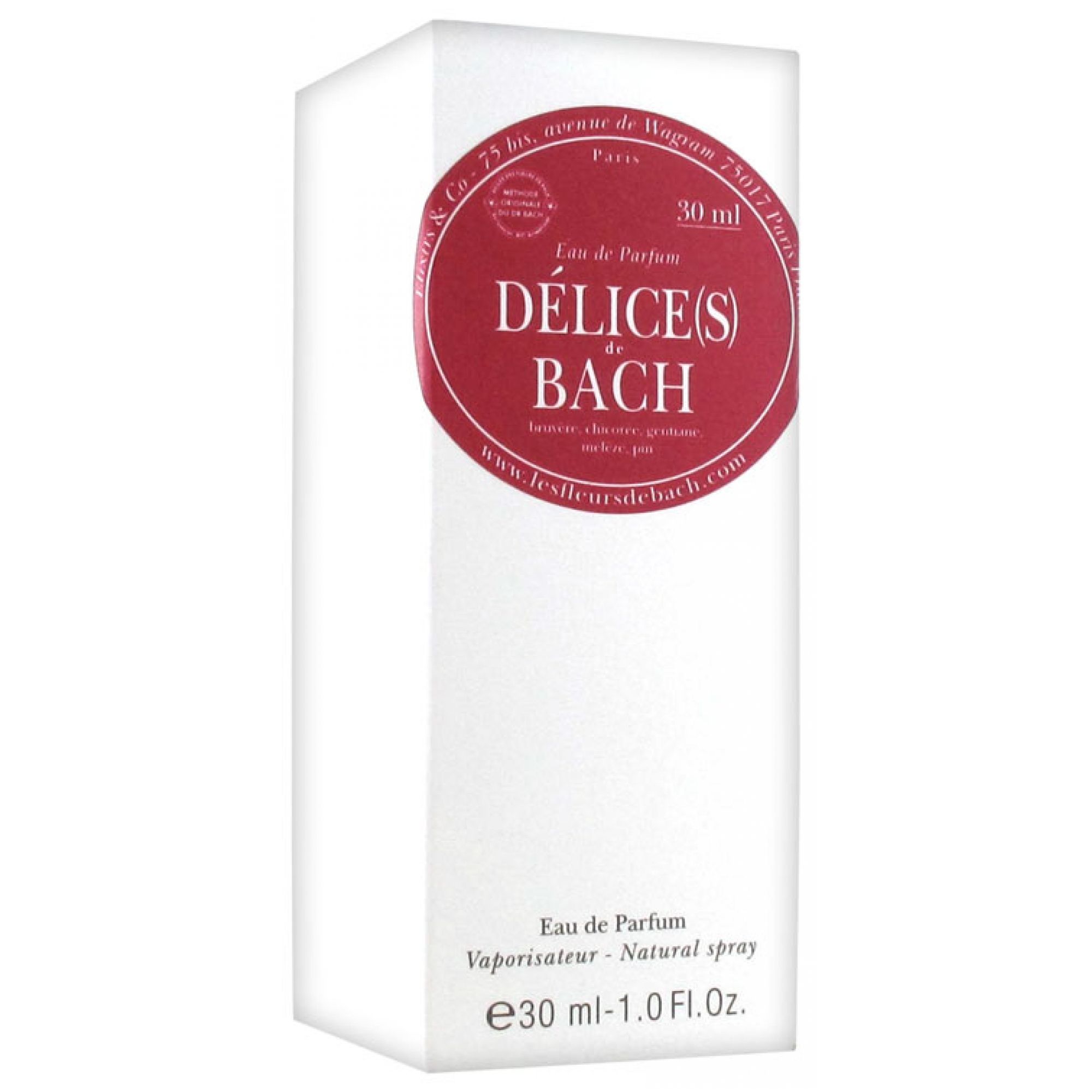 Elixirs & Co Eau De Parfum Délice(s) de Bach 30 ml 4,2x4,2x10,5 cm