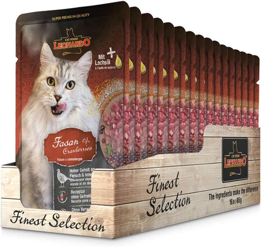Leonardo Frischebeutel - Fasan + Cranberry 1360 g