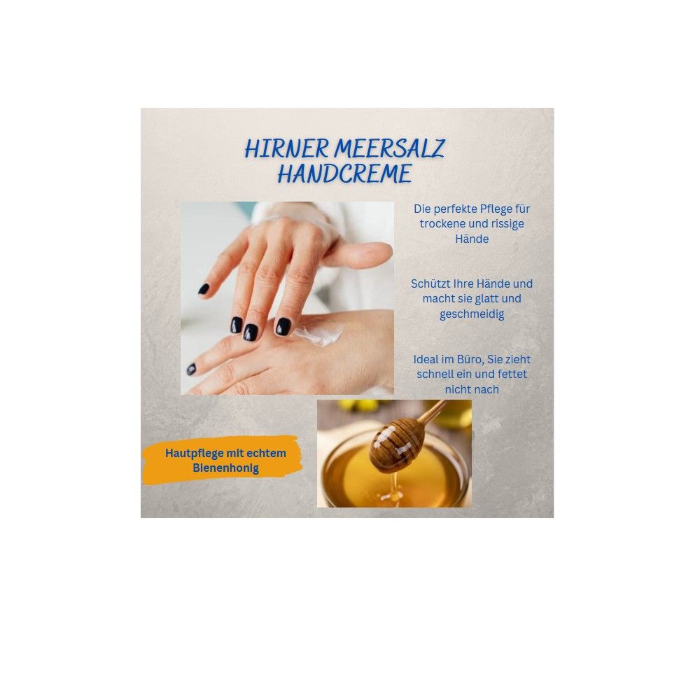 HIRNER Meersalz Handcreme