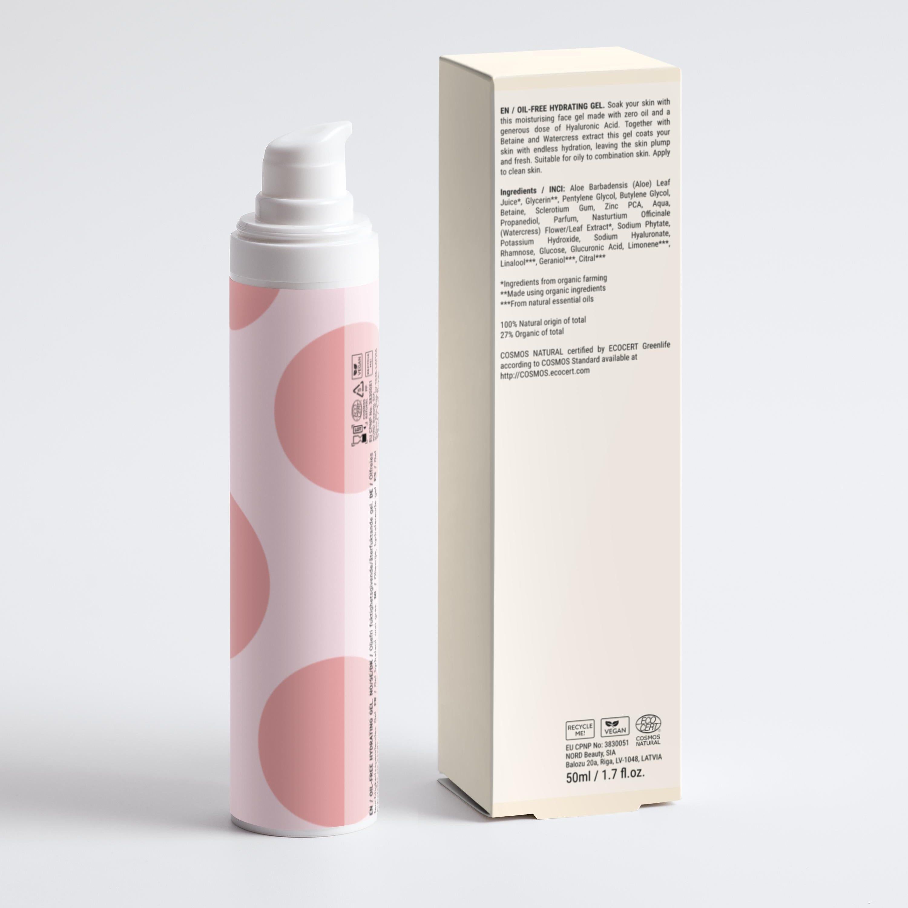 Zero Skin Feuchtigkeitsspendendes Gel, ölfrei  (mit Niacinamide), ausgleichend und hydratisierend