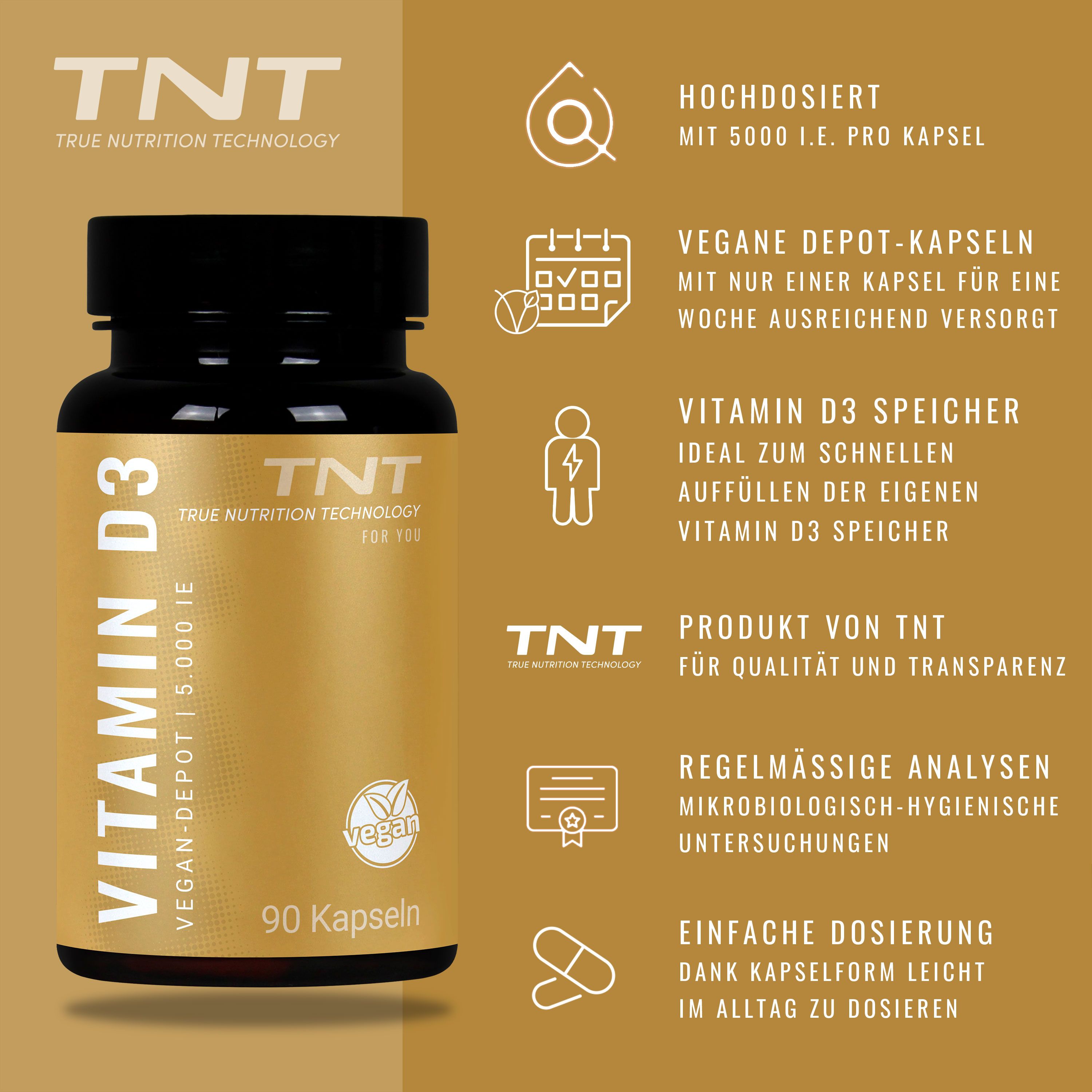 TNT Vitamin D3 Vegan-Depot