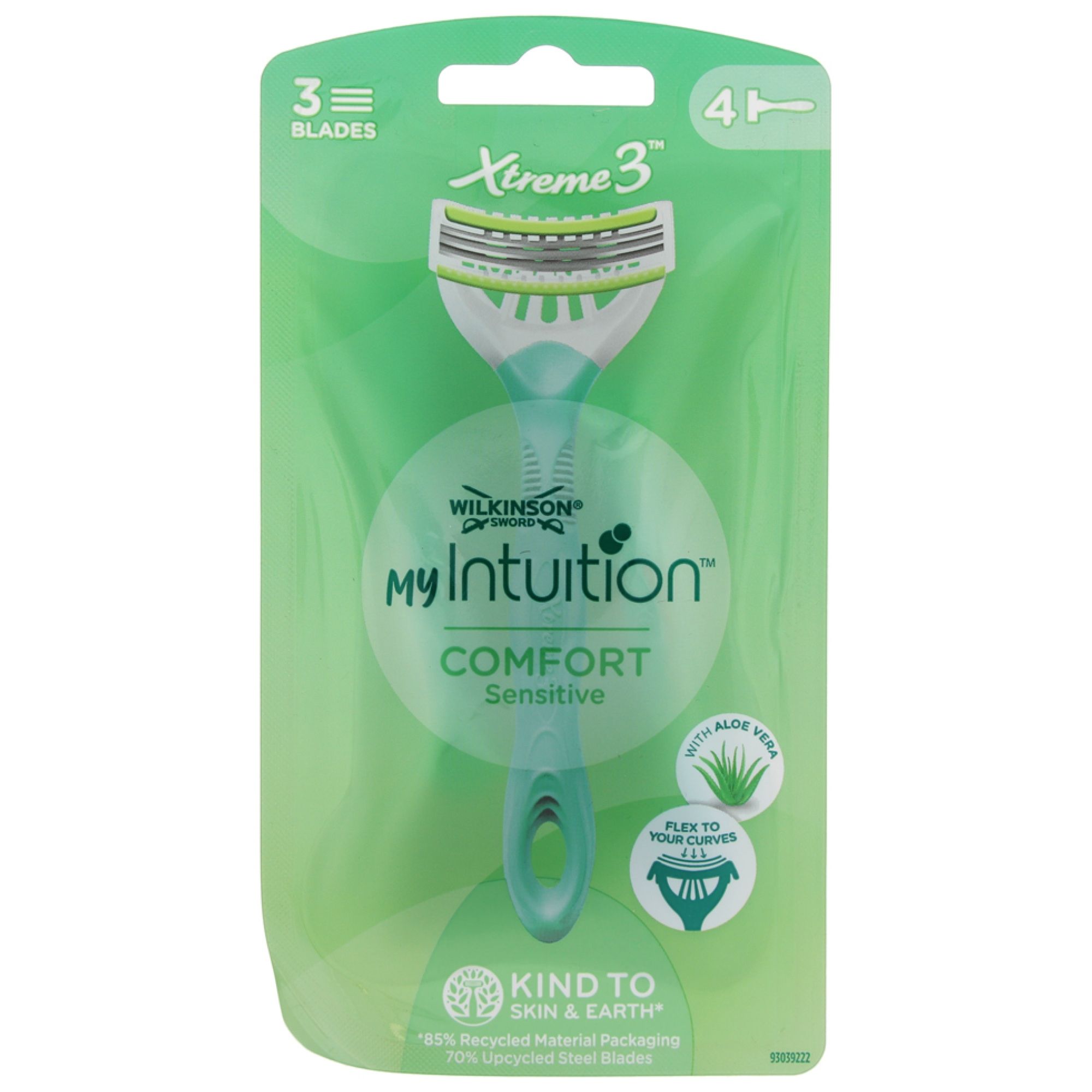 Wilkinson MyIntuition Xtreme 3 Comfort Sensitive 4 Einwegrasierer 10x3,8x18,7 cm