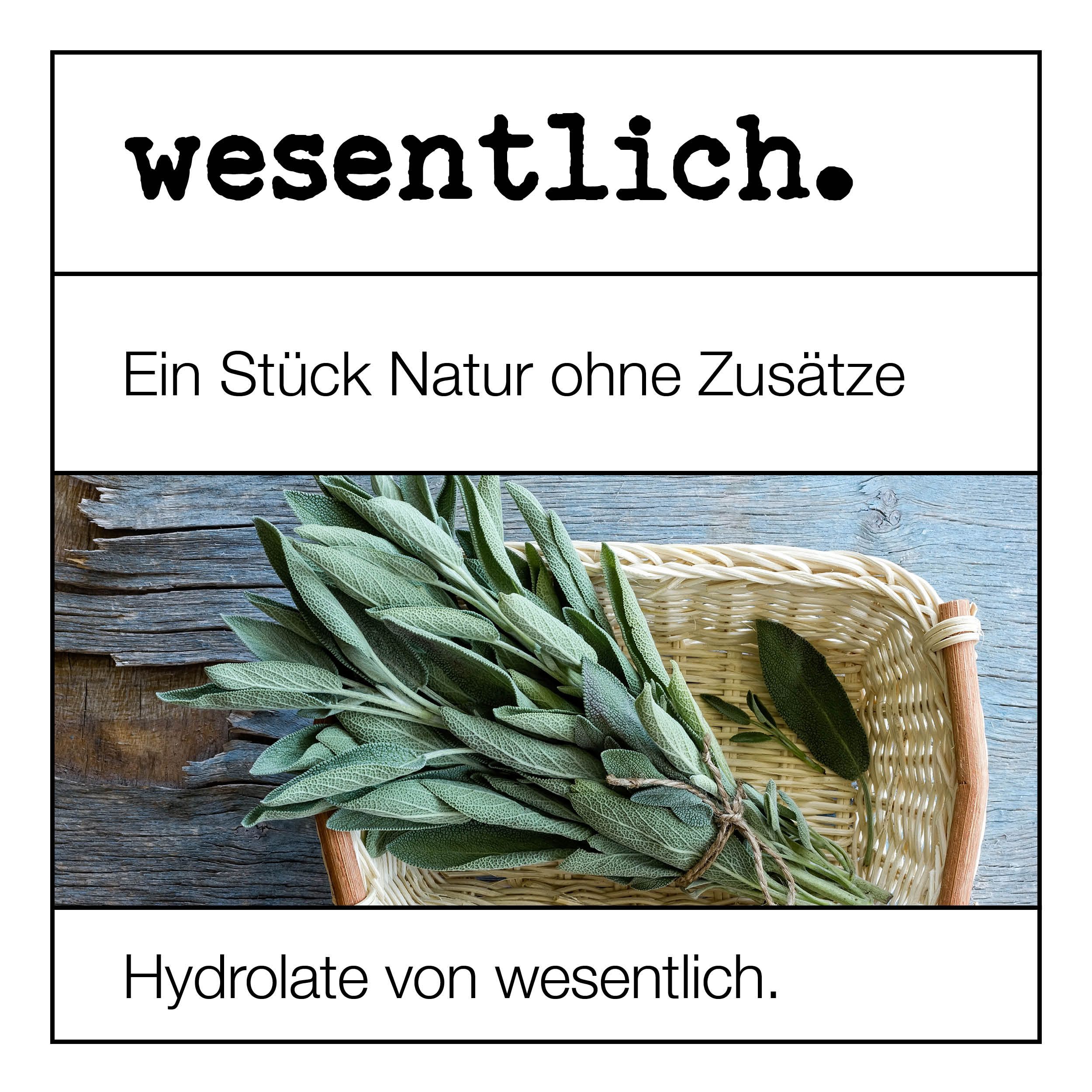 wesentlich. Pfefferminzwasser