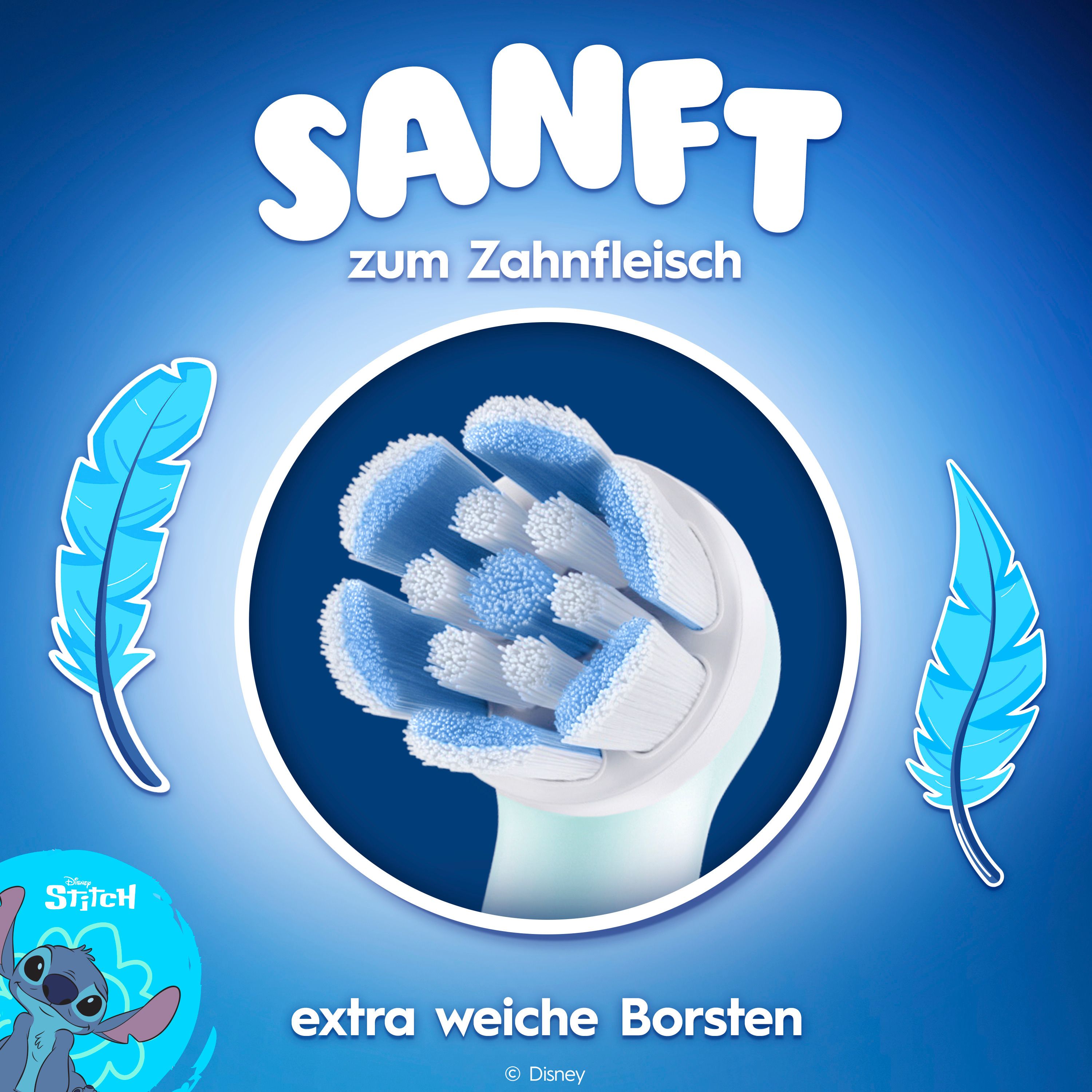Oral-B iO Aufsteckbürsten Kids Stitch