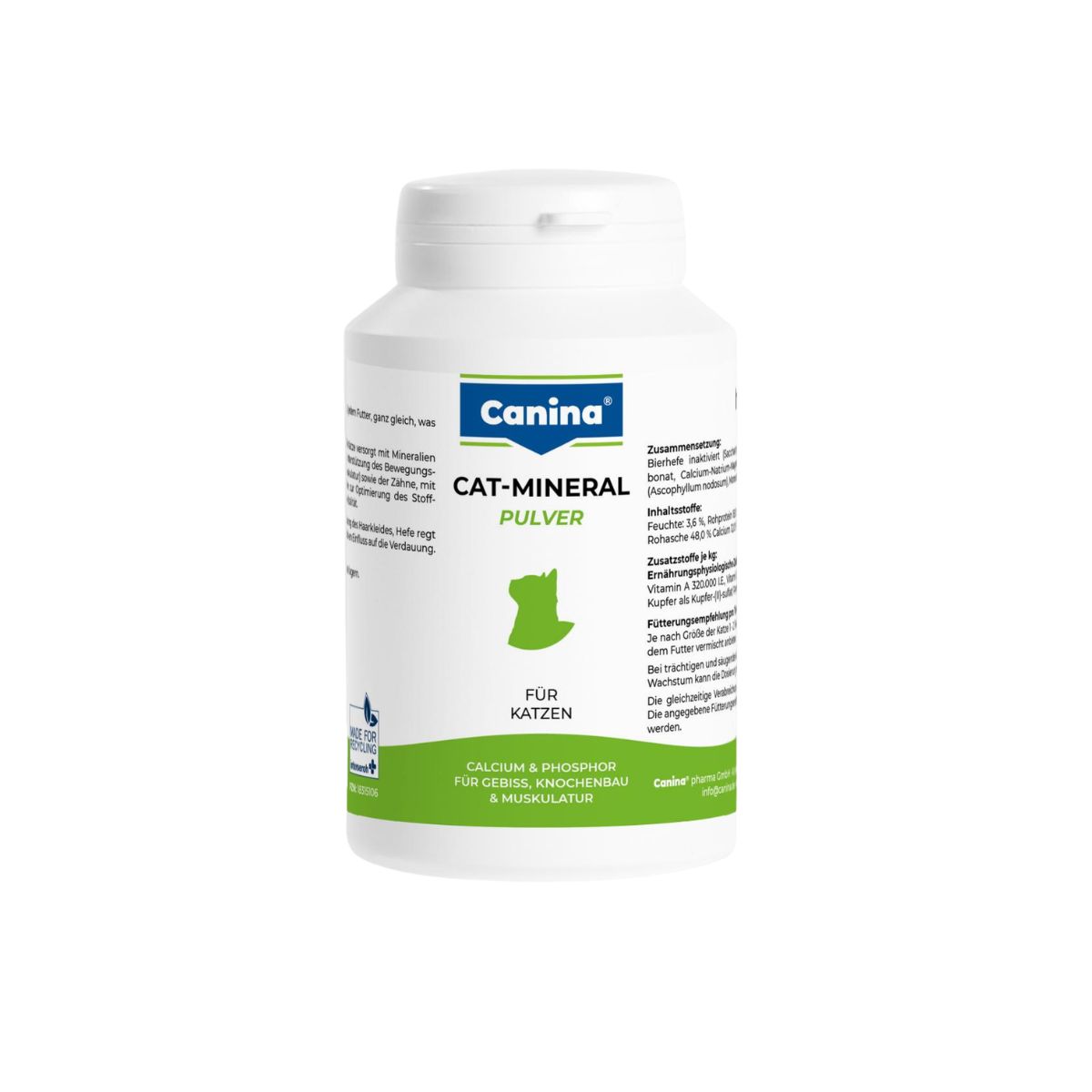Canina Pharma Cat-Mineral Pulver 0,15 kg