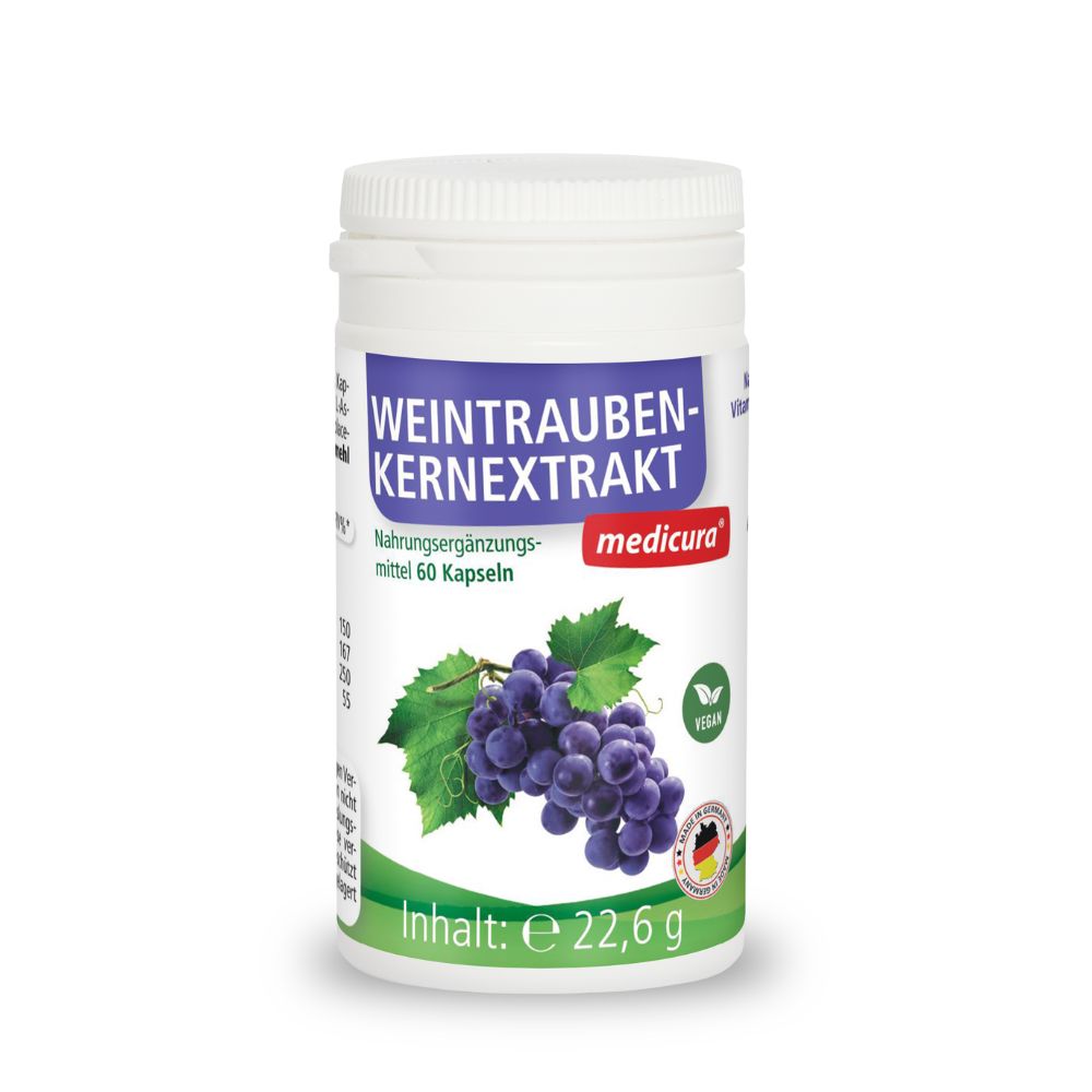 Medicura AG Weintraubenkernextrakt 22,6 g Kapseln