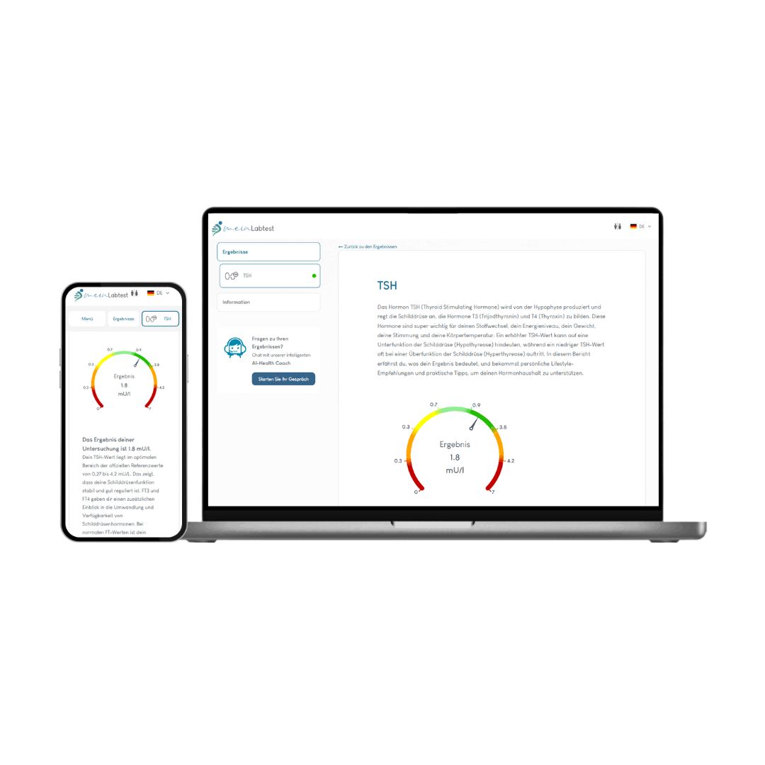 Meinlabtest TSH Schilddrüse (Bluttest)