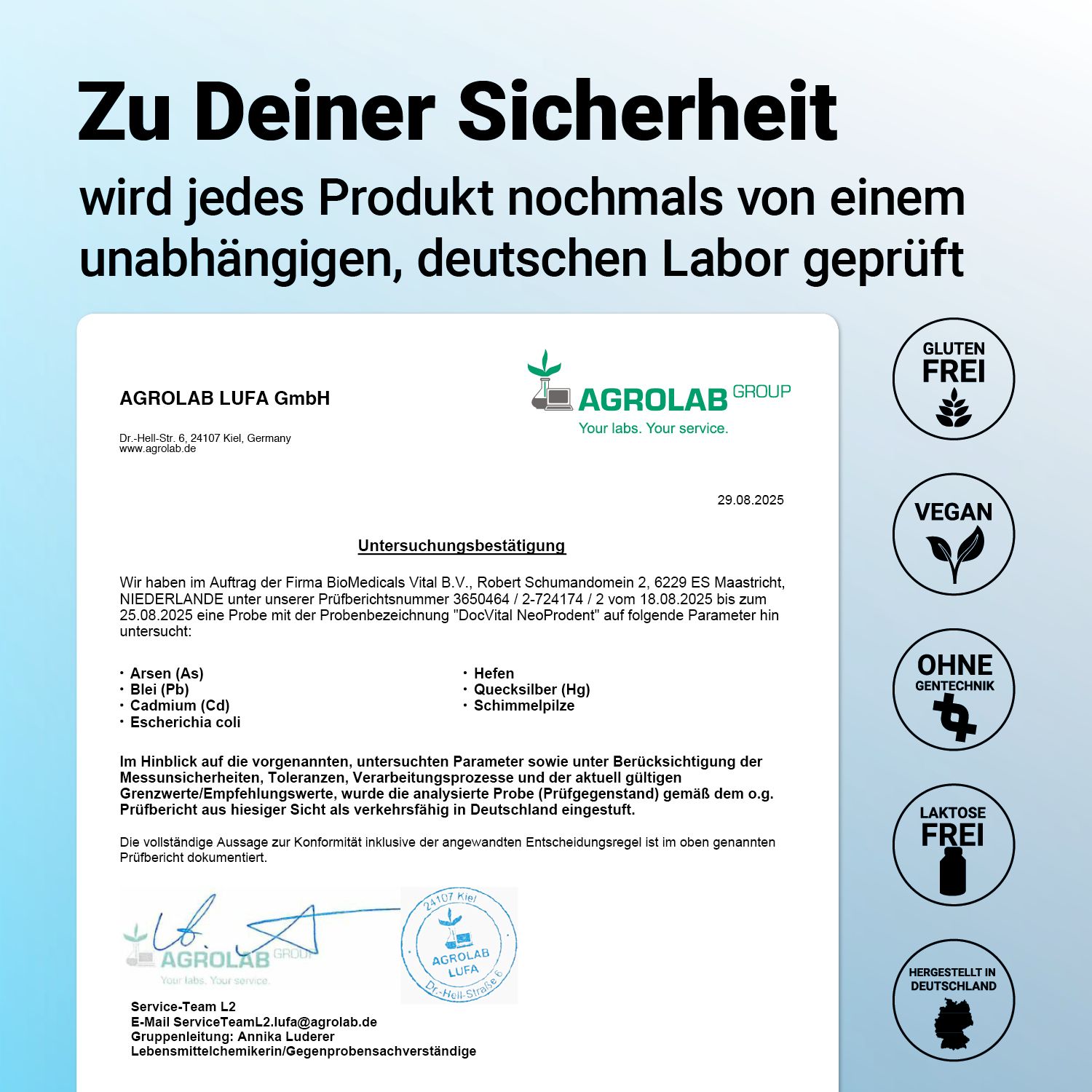 DocVital® Mundgeruch bekämpfen NeoProdent - Mundhygiene Lutschtabletten - Zitronengeschmack