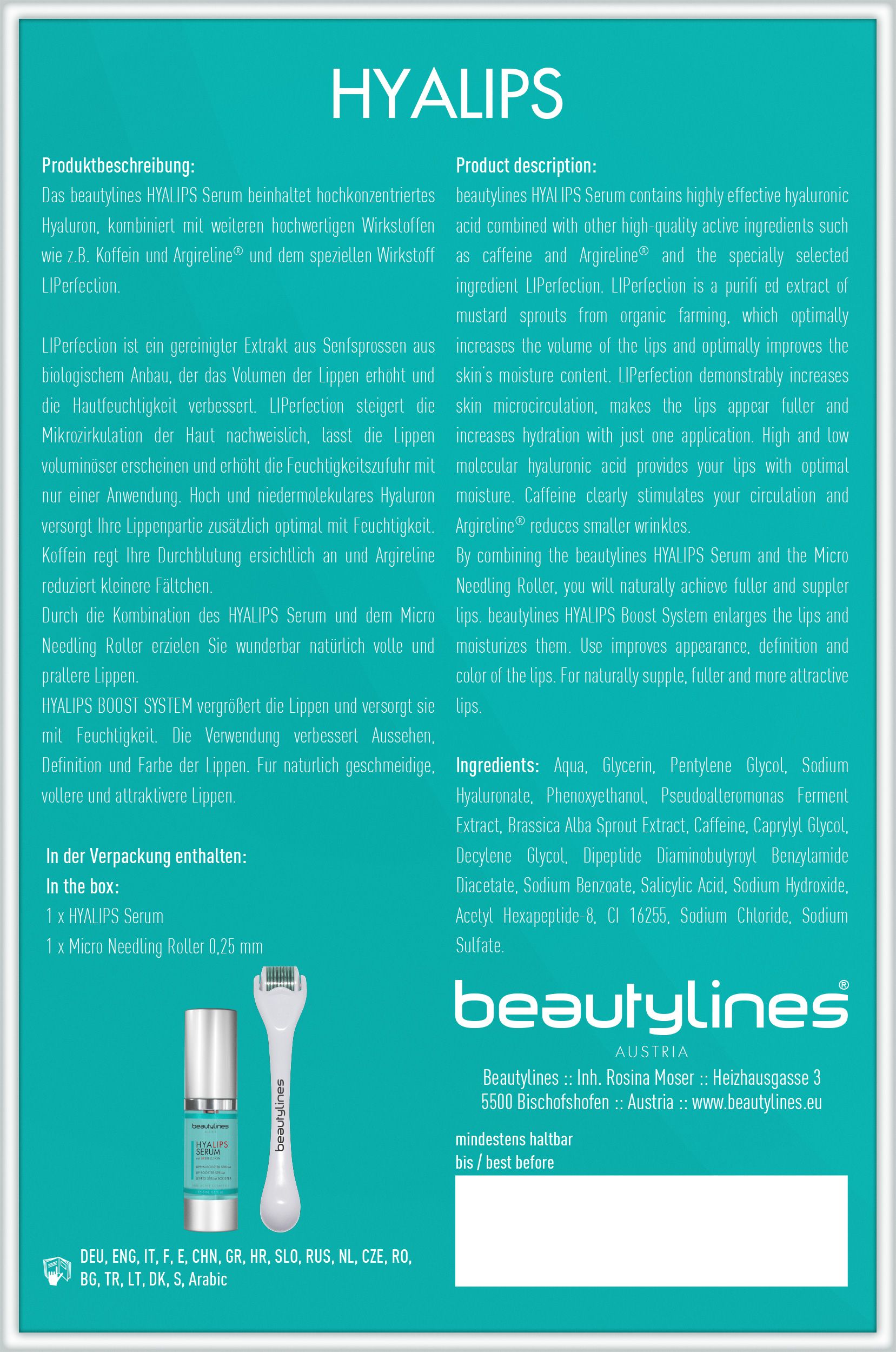 beautylines HyaLips Box