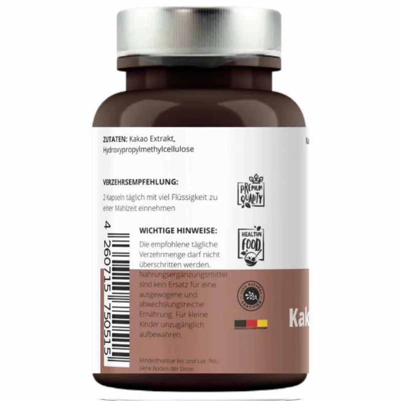 Kakao Flavanol Kapseln von VitaminFuchs