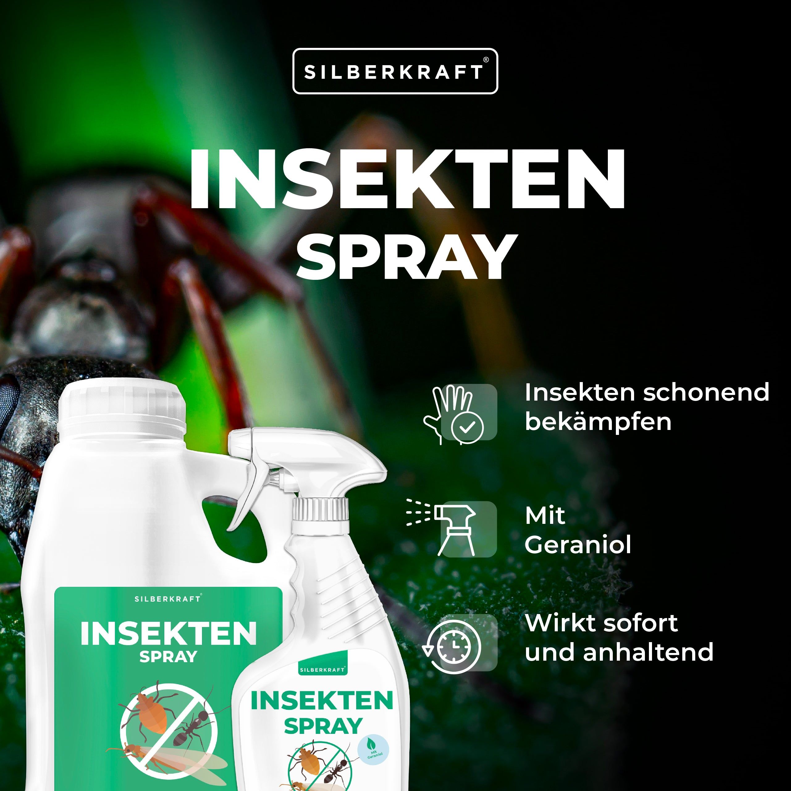 Silberkraft Universal Insektenspray 2,5 l Spray