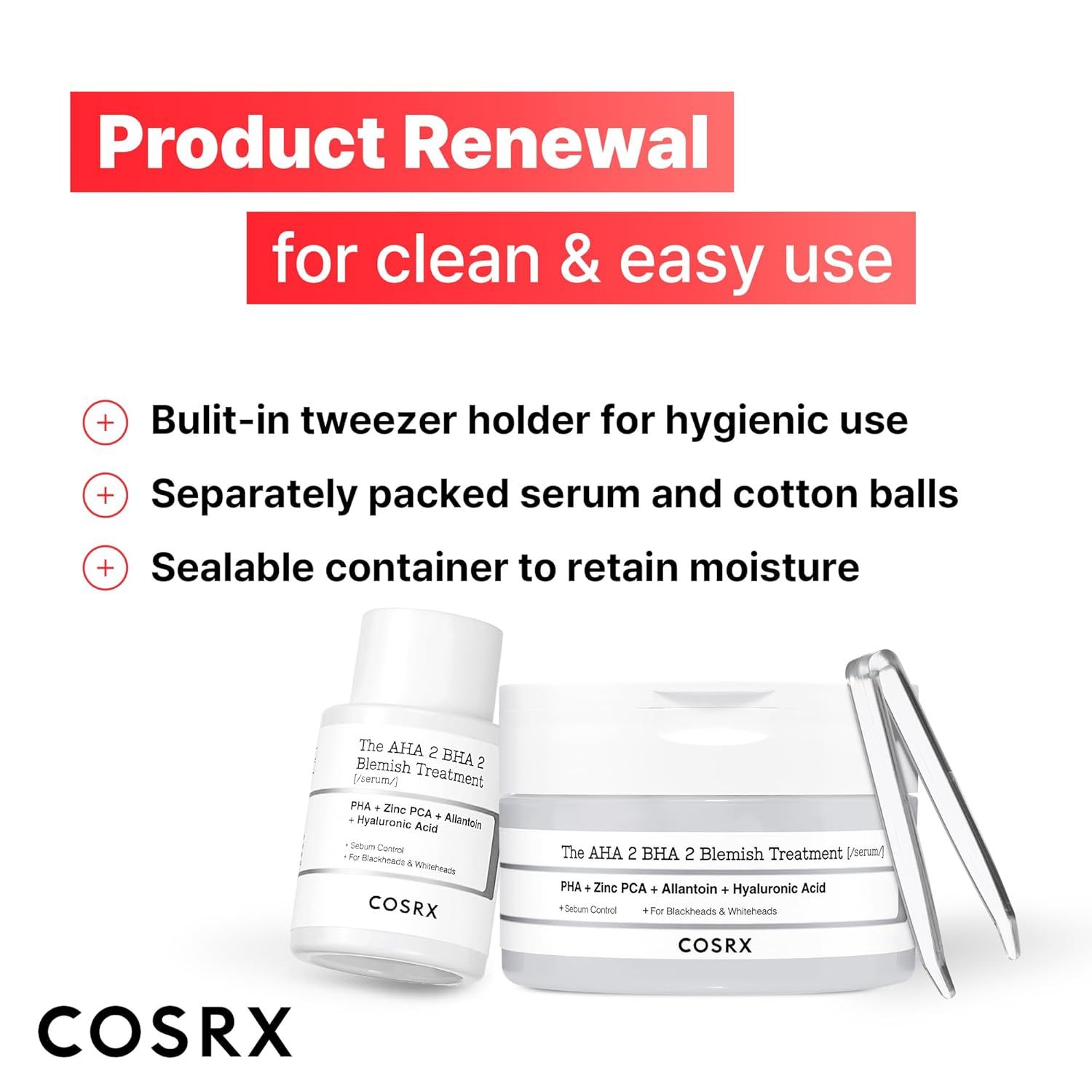 COSRX The AHA 2 BHA 2 Blemish Treatment Serum 50 ml