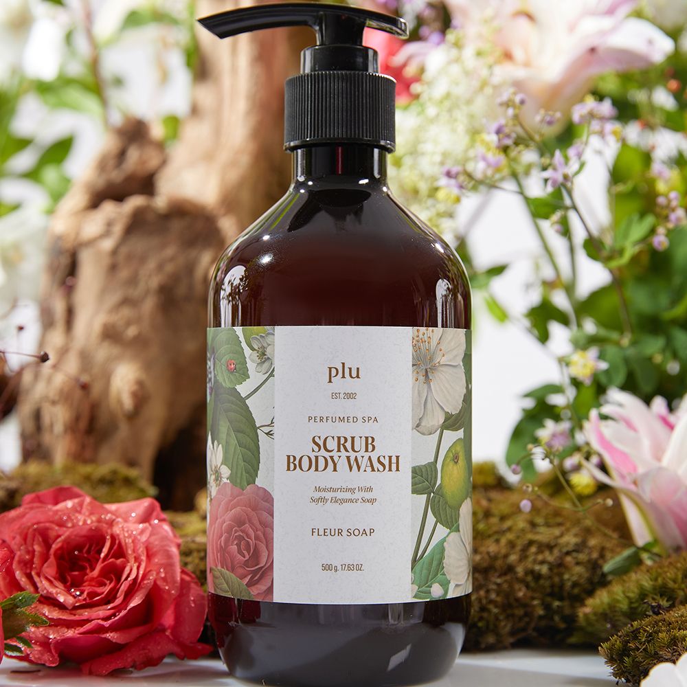 PLU Perfumed Spa Fleur Soap Shower gel