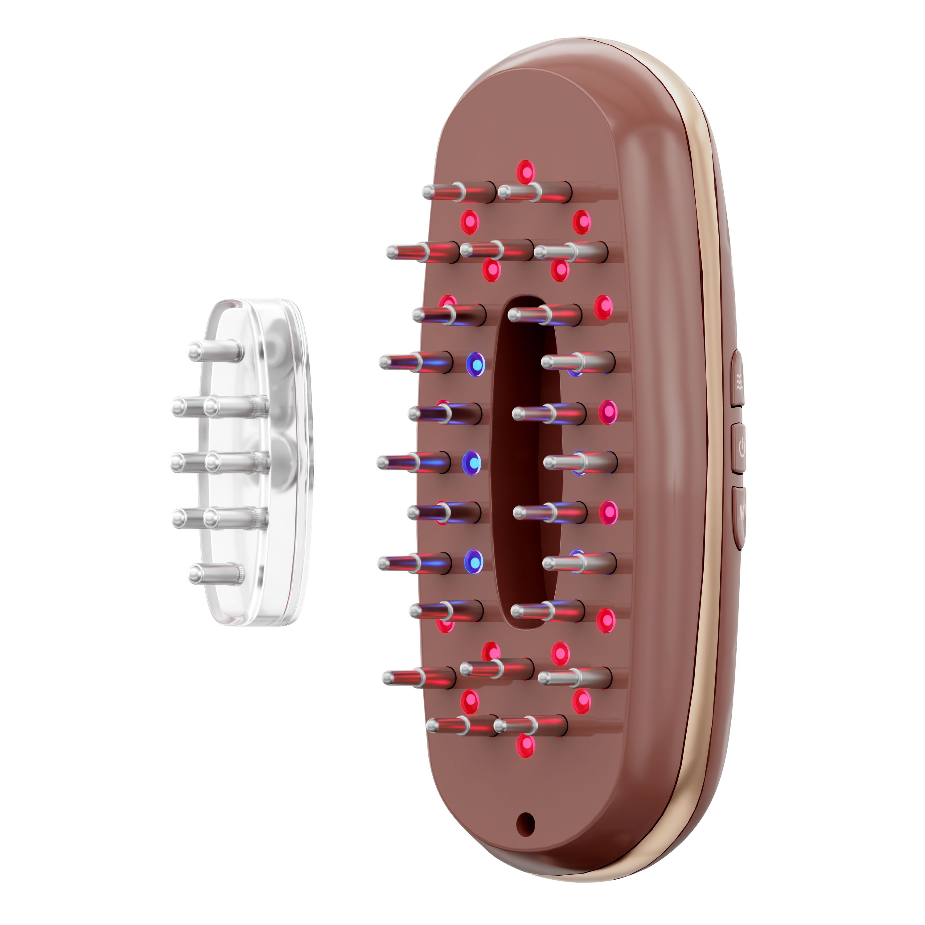 BEAUTIFLY Multifunktionaler Haarwuchs-Kamm rose